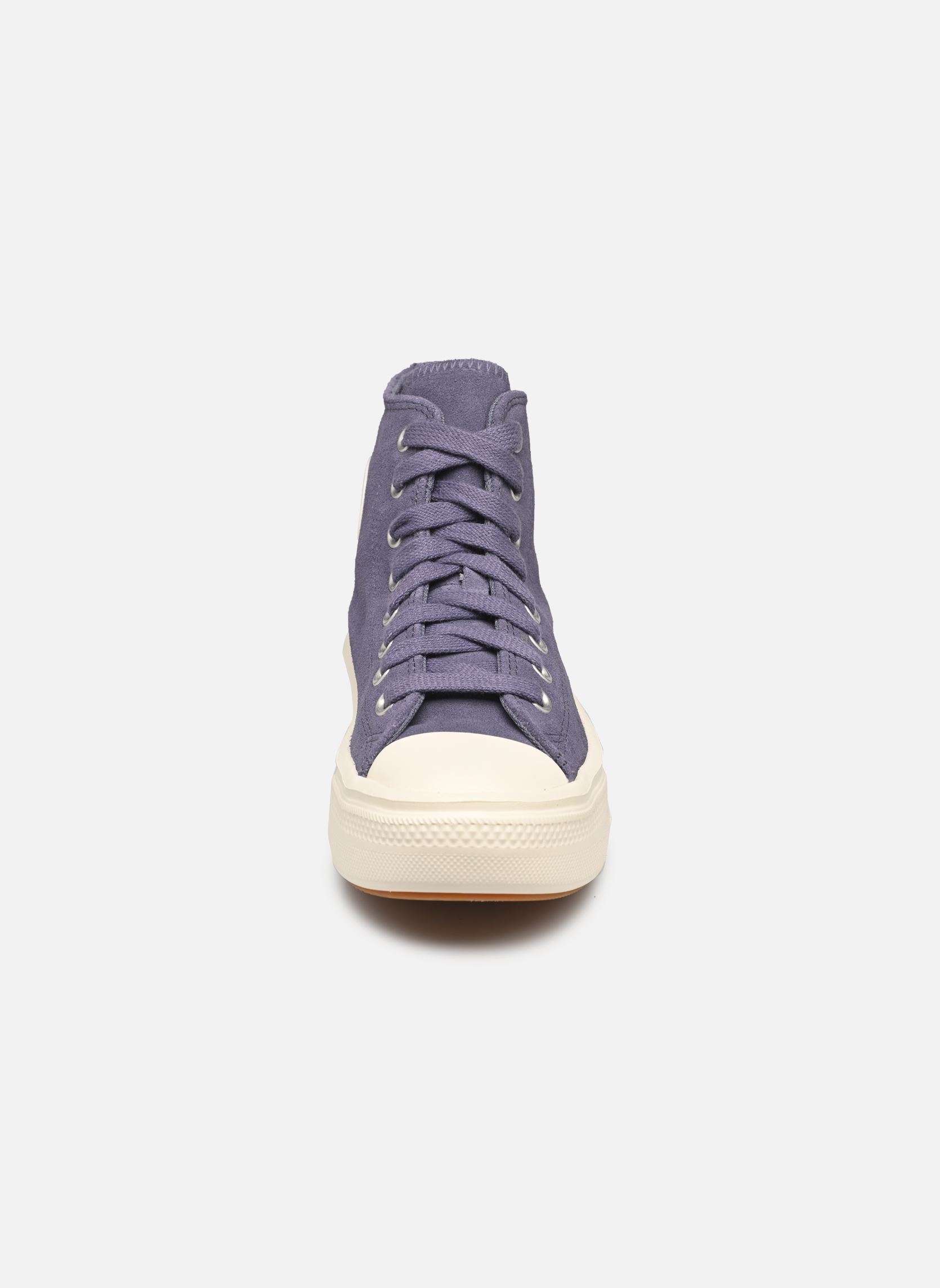 Sneakers alte Chuck Taylor All Star Move Hi Jr bambina viola Converse Sneakers alte Chuck Taylor All Star Move Hi Jr bambina viola Lavender Ash/Egret