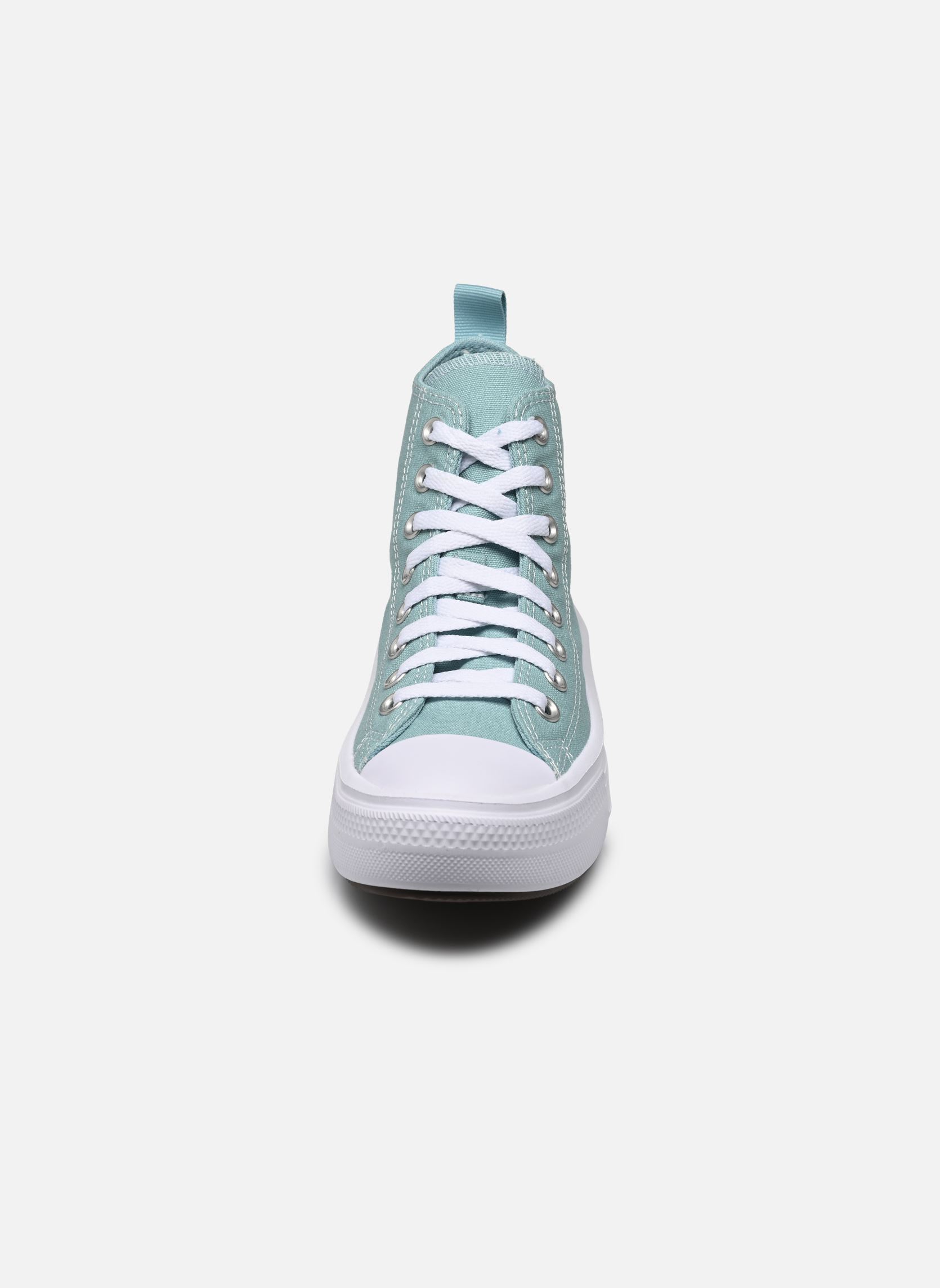 Zapatillas altas Chuck Taylor All Star Move Hi Jr niña azul Converse Zapatillas altas Chuck Taylor All Star Move Hi Jr niña azul Vernal Pool/White/Black