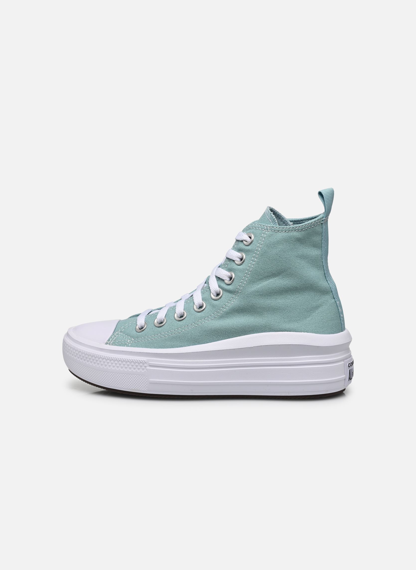 Zapatillas altas Chuck Taylor All Star Move Hi Jr niña azul Converse Zapatillas altas Chuck Taylor All Star Move Hi Jr niña azul Vernal Pool/White/Black