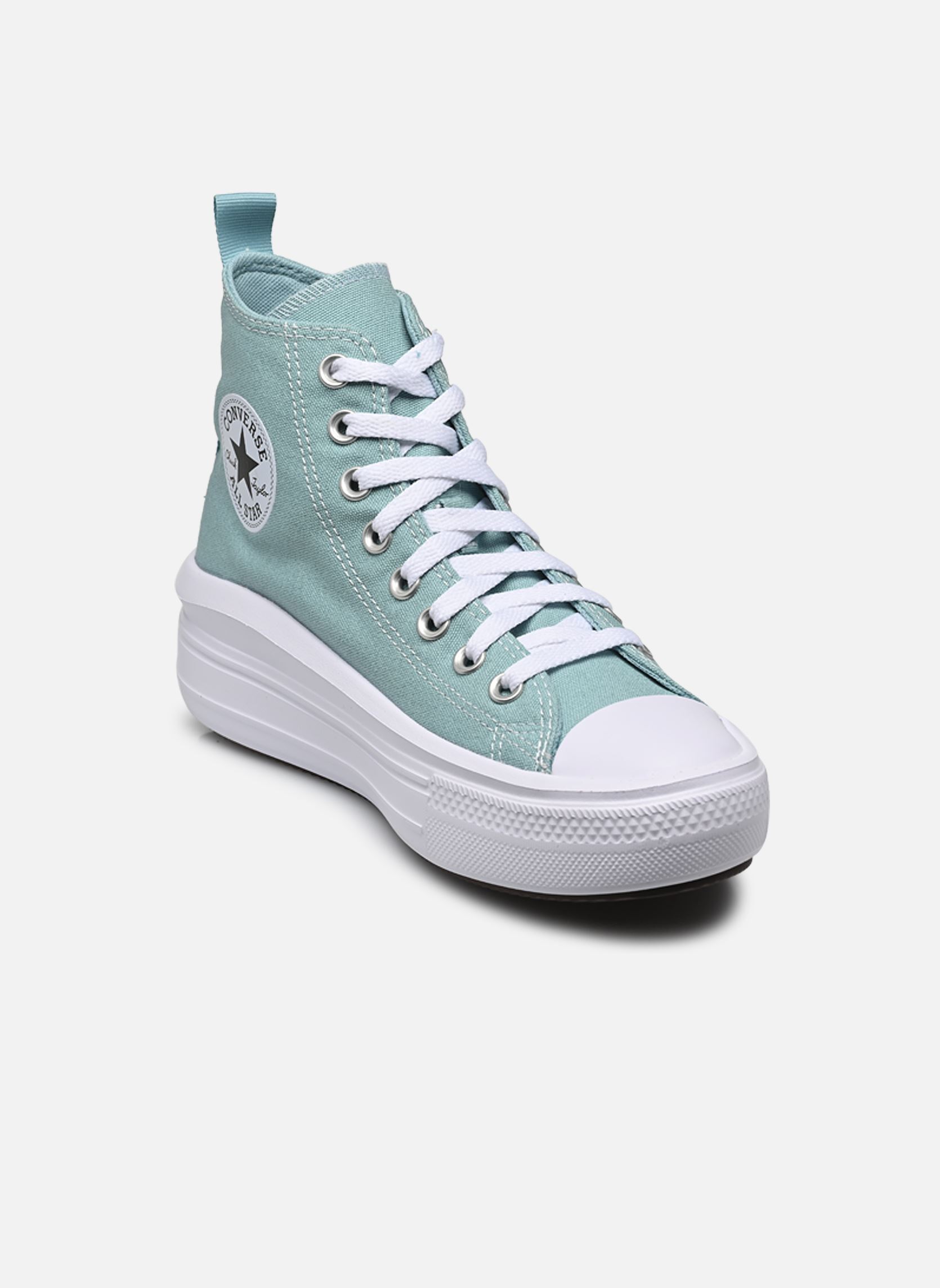 Baskets montantes enfant Converse CHUCK TAYLOR ALL STAR MOVE PLATFORM - vue 2