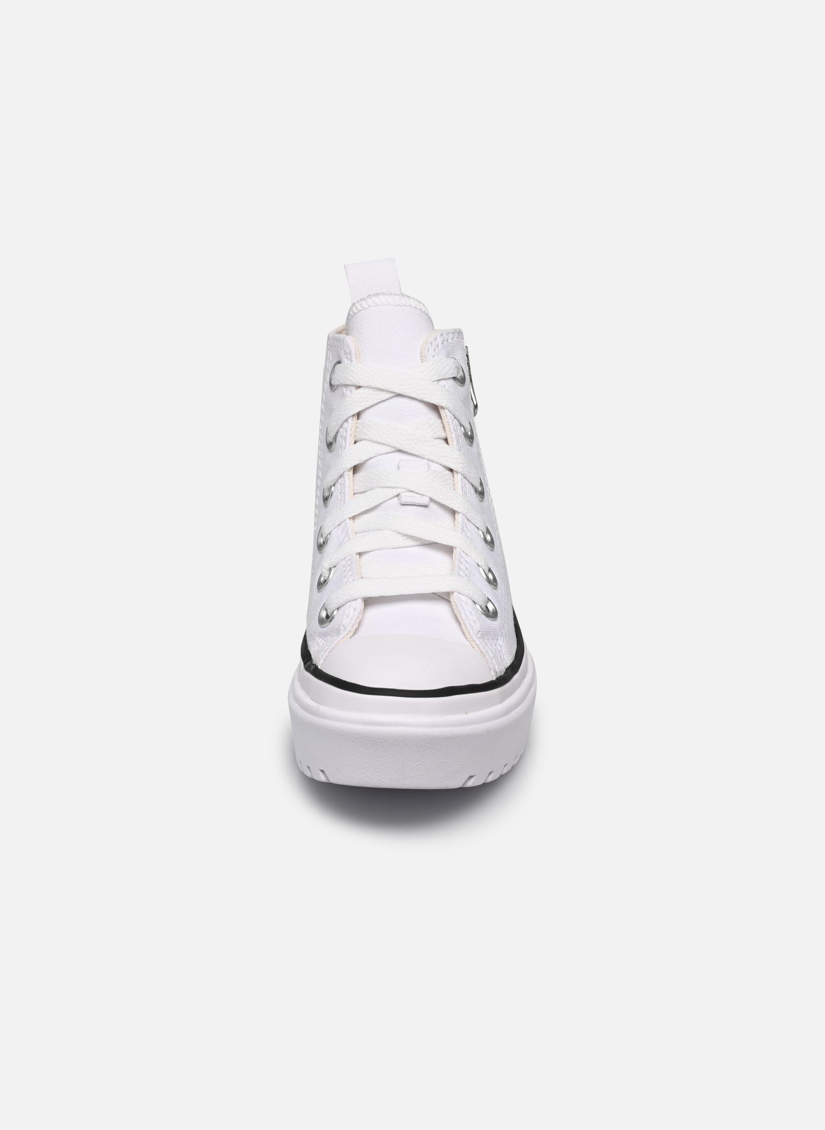 Baskets hautes Chuck Taylor All Star Lugged Lift Canvas fille blanc Converse Baskets hautes Chuck Taylor All Star Lugged Lift Canvas fille blanc WHite/White/Black
