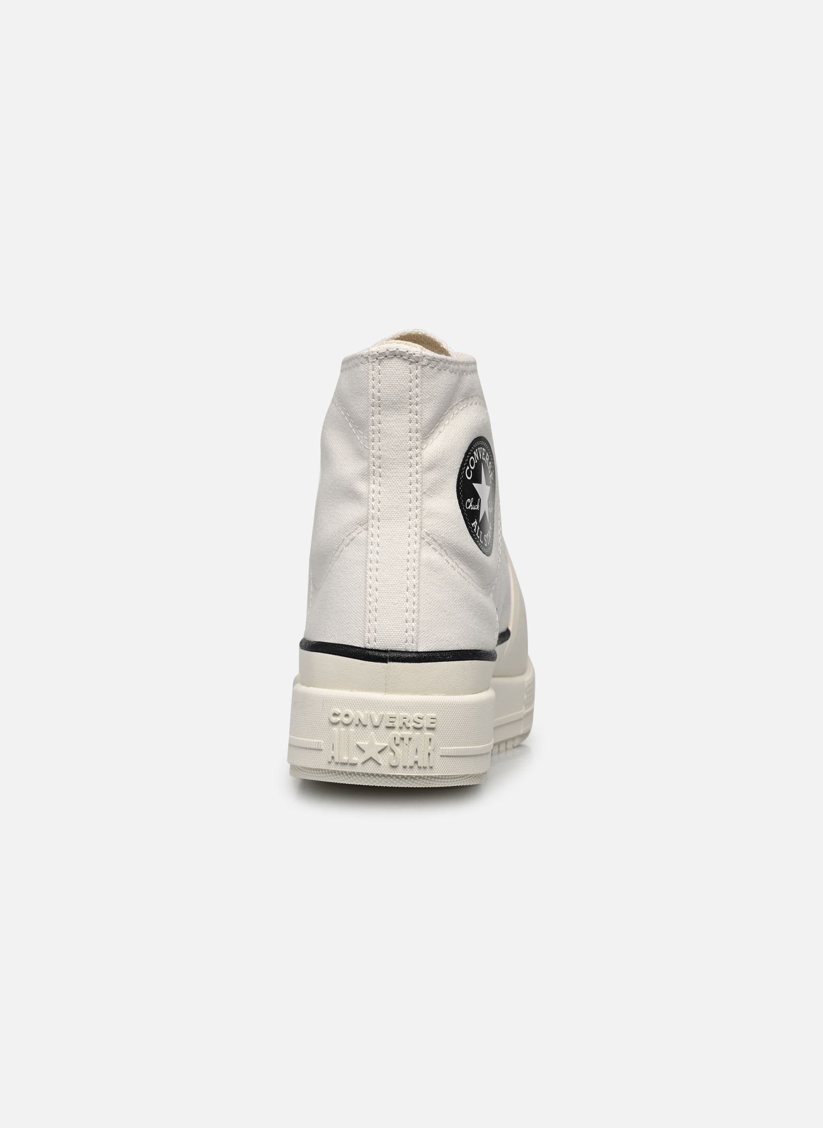 Baskets toile Chuck Taylor All Star Construct Hi M homme blanc Converse Baskets toile Chuck Taylor All Star Construct Hi M homme blanc VINTAGE WHITE/BLACK