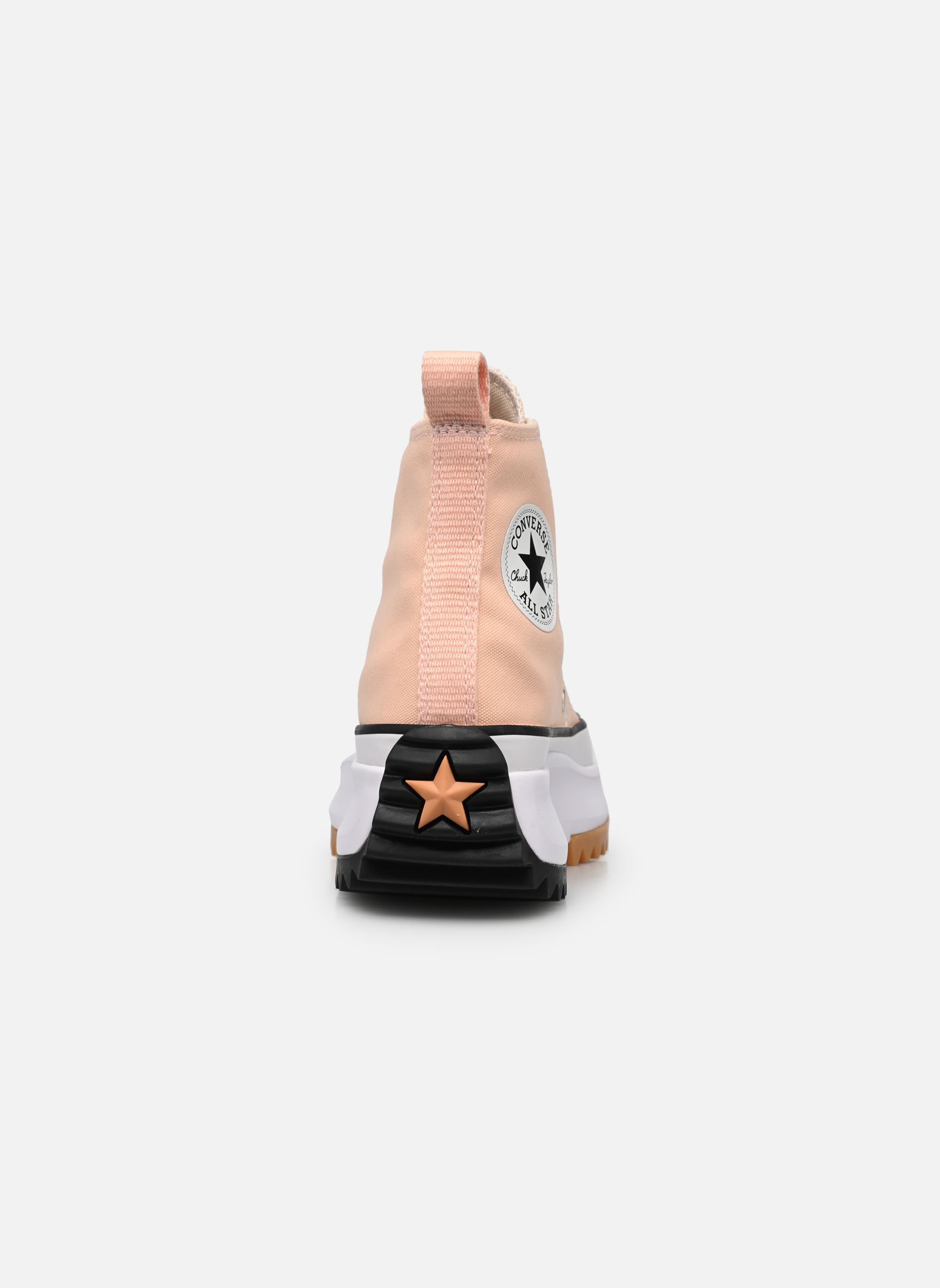 Leinen-Sneaker Run Star Hike Seasonal Color Hi damen orange Converse Leinen-Sneaker Run Star Hike Seasonal Color Hi damen orange CHEEKY CORAL/WHITE