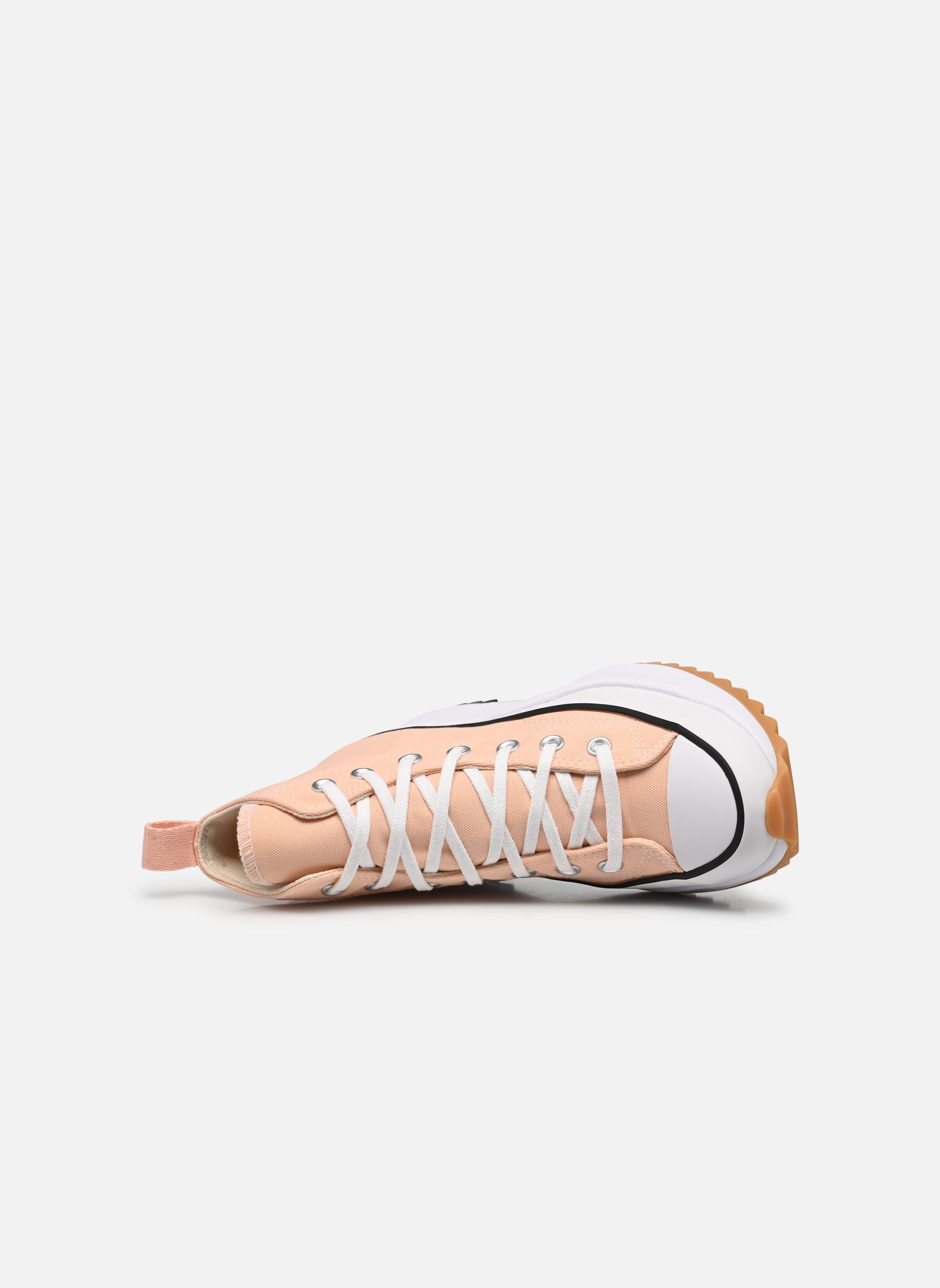 Leinen-Sneaker Run Star Hike Seasonal Color Hi damen orange Converse Leinen-Sneaker Run Star Hike Seasonal Color Hi damen orange CHEEKY CORAL/WHITE