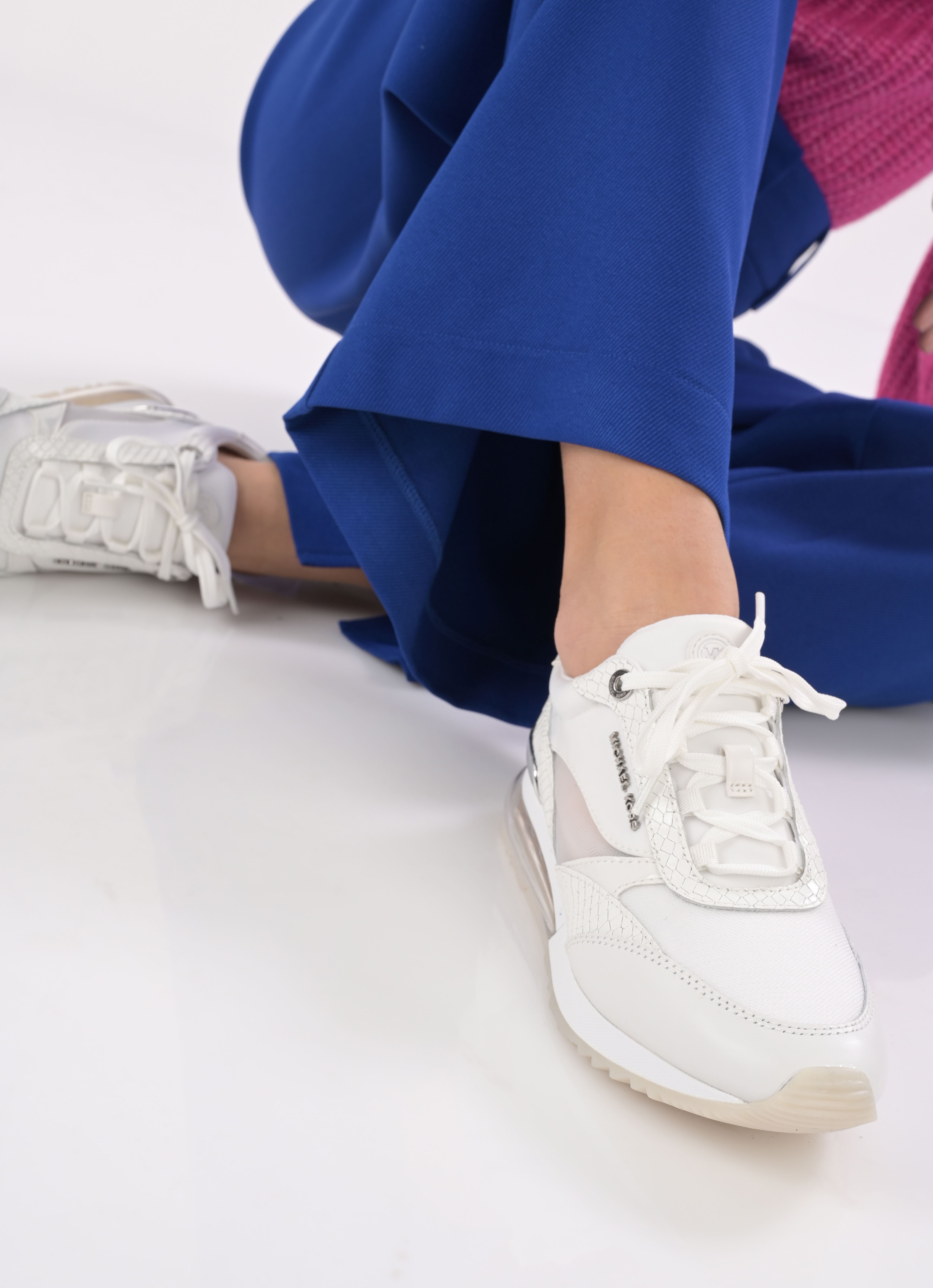 Niedrige Sneaker ALLIE STRIDE EXTREME damen weiß Michael Michael Kors Niedrige Sneaker ALLIE STRIDE EXTREME damen weiß OPTIC WHITE