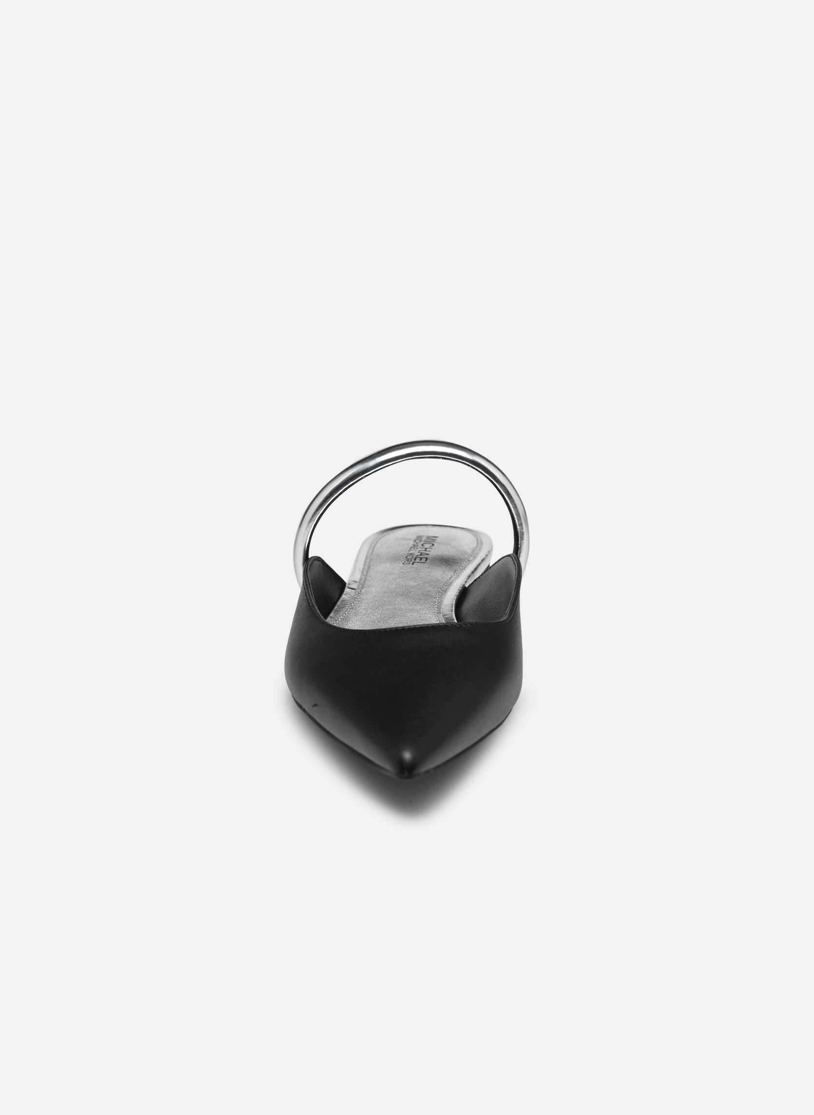 Pantoletten JESSA FLEX FLAT MULE damen schwarz Michael Michael Kors Pantoletten JESSA FLEX FLAT MULE damen schwarz BLK/SILVER