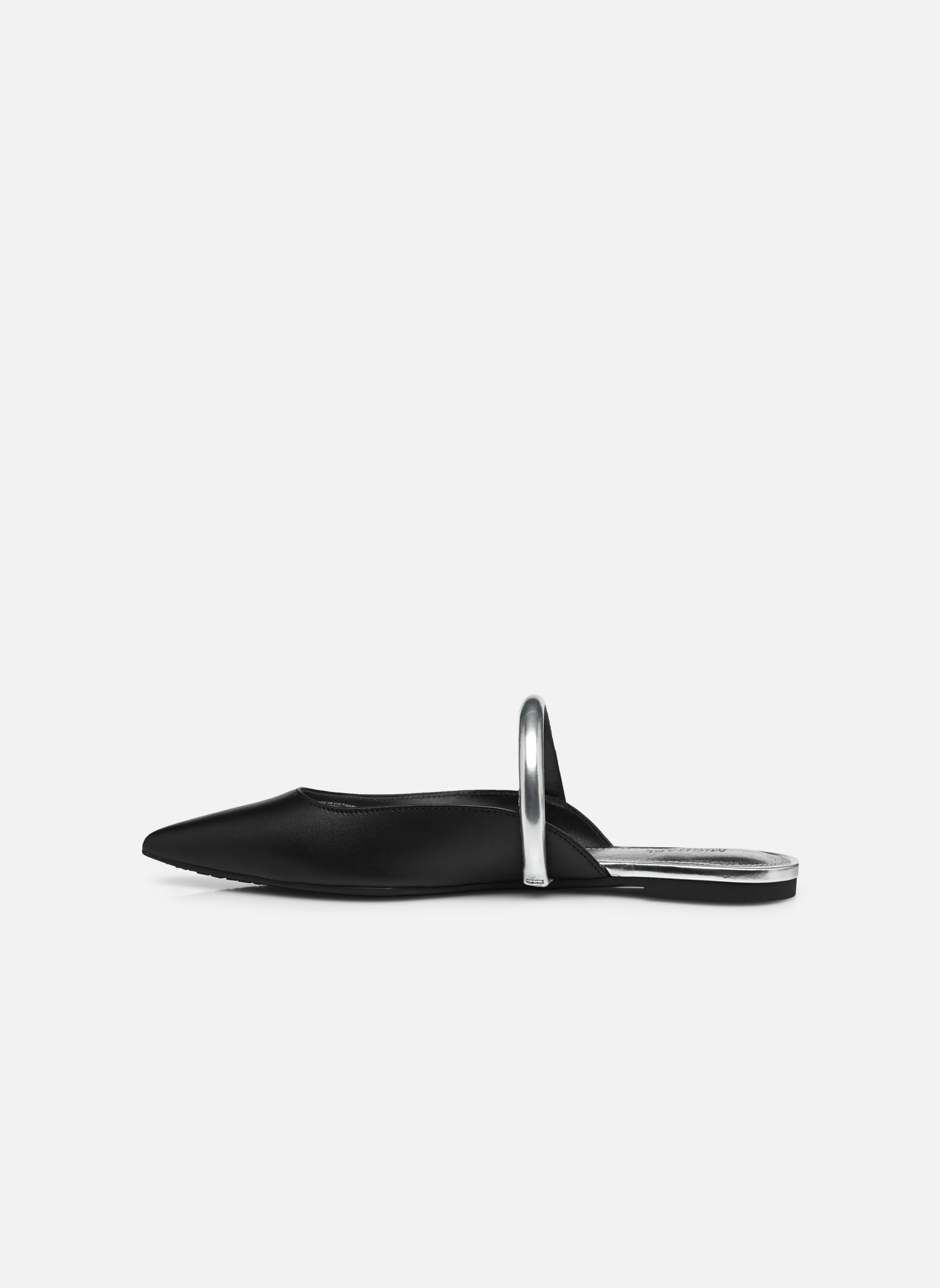Pantoletten JESSA FLEX FLAT MULE damen schwarz Michael Michael Kors Pantoletten JESSA FLEX FLAT MULE damen schwarz BLK/SILVER