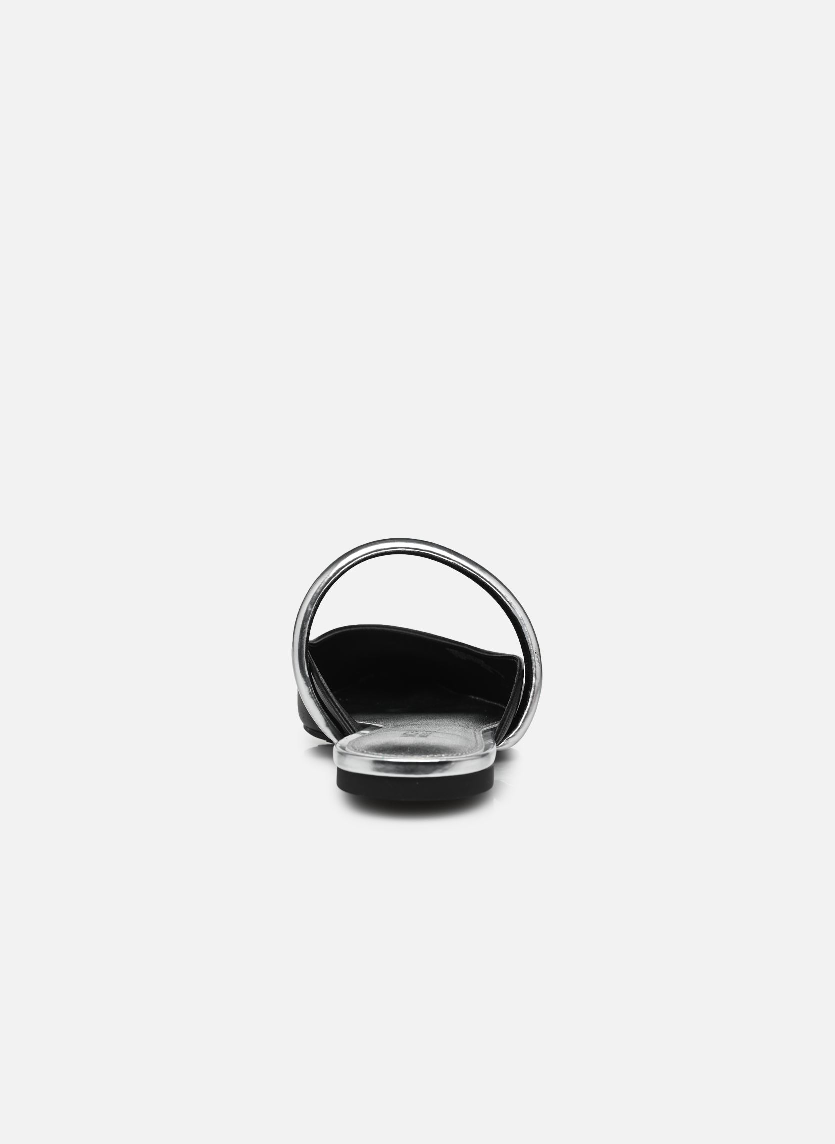 Pantoletten JESSA FLEX FLAT MULE damen schwarz Michael Michael Kors Pantoletten JESSA FLEX FLAT MULE damen schwarz BLK/SILVER