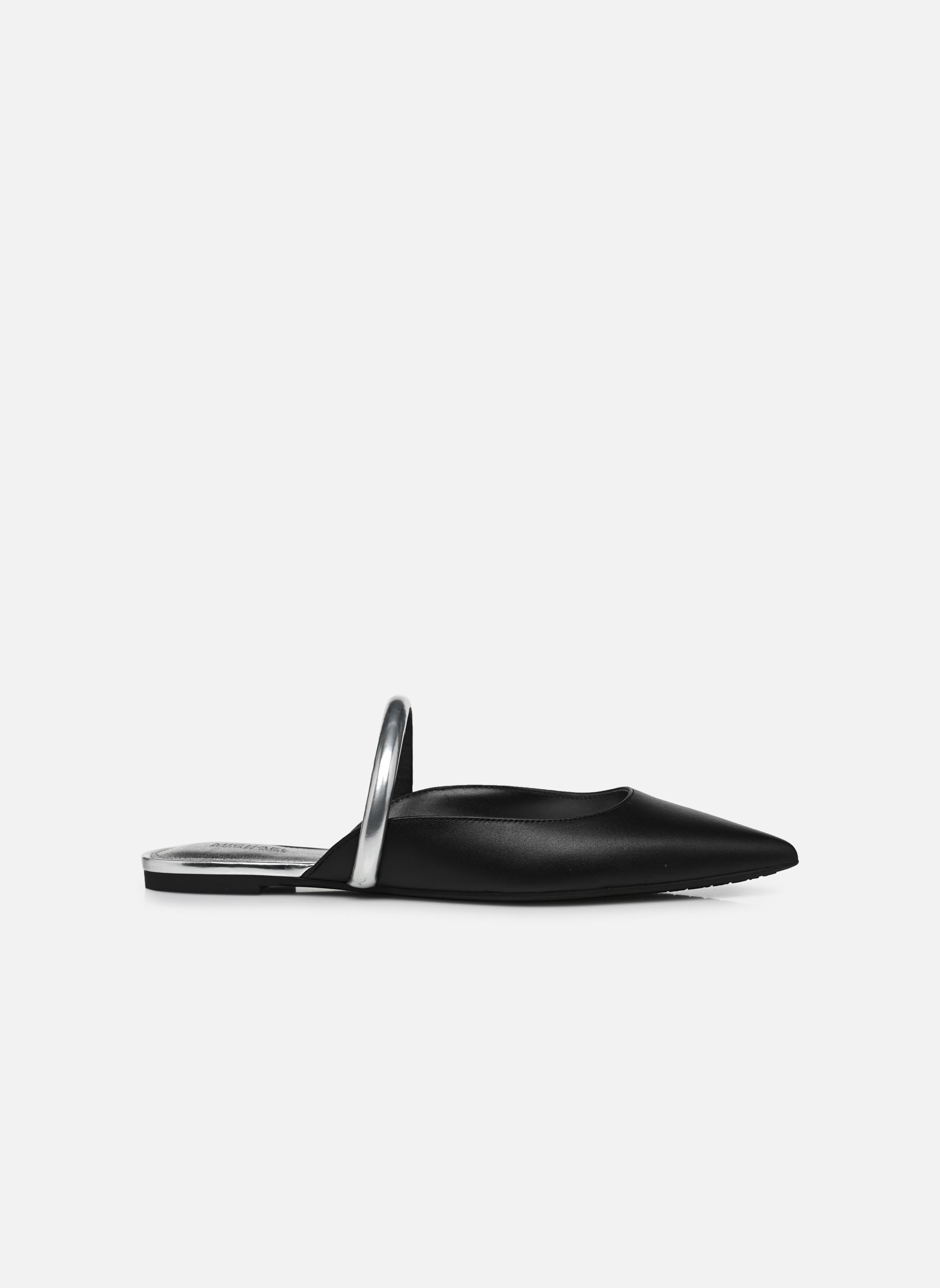 Pantoletten JESSA FLEX FLAT MULE damen schwarz Michael Michael Kors Pantoletten JESSA FLEX FLAT MULE damen schwarz BLK/SILVER