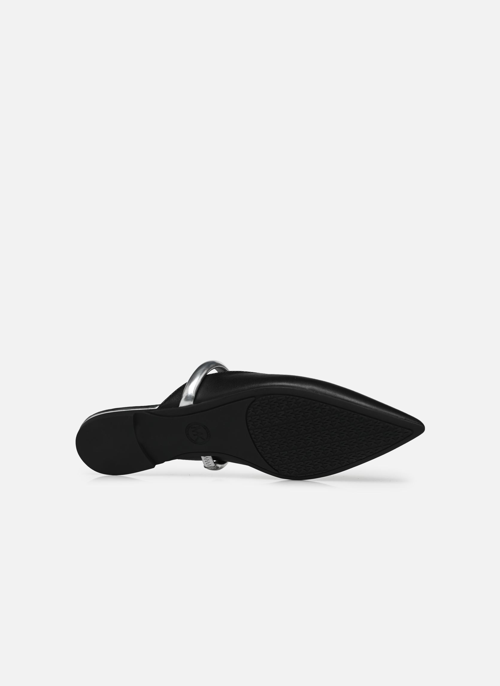 Pantoletten JESSA FLEX FLAT MULE damen schwarz Michael Michael Kors Pantoletten JESSA FLEX FLAT MULE damen schwarz BLK/SILVER