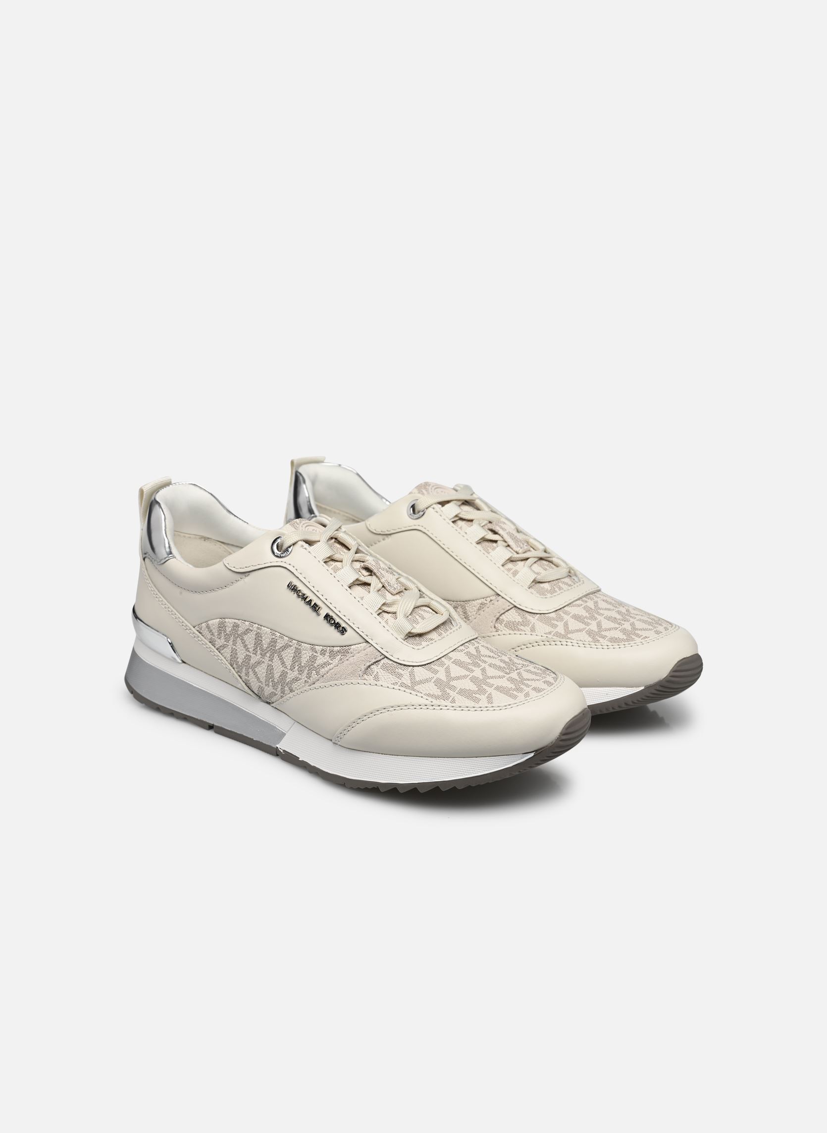 Niedrige Sneaker ALLIE STRIDE TRAINER damen weiß Michael Michael Kors Niedrige Sneaker ALLIE STRIDE TRAINER damen weiß Van/Cream