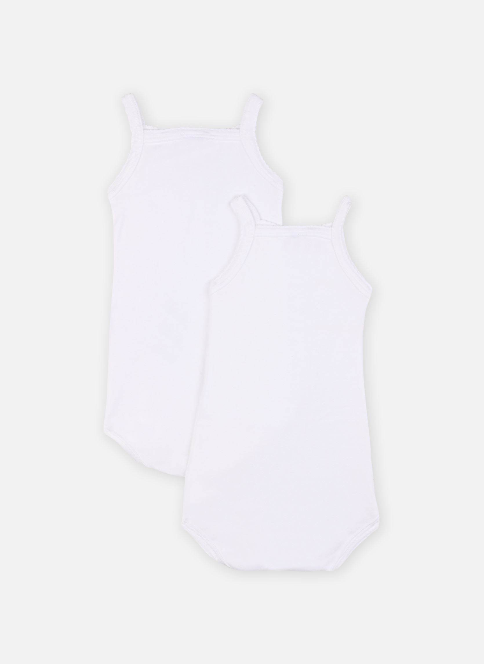 Bodies 2 Bodies A Bretelles fille blanc Petit Bateau Bodies 2 Bodies A Bretelles fille blanc Blanc