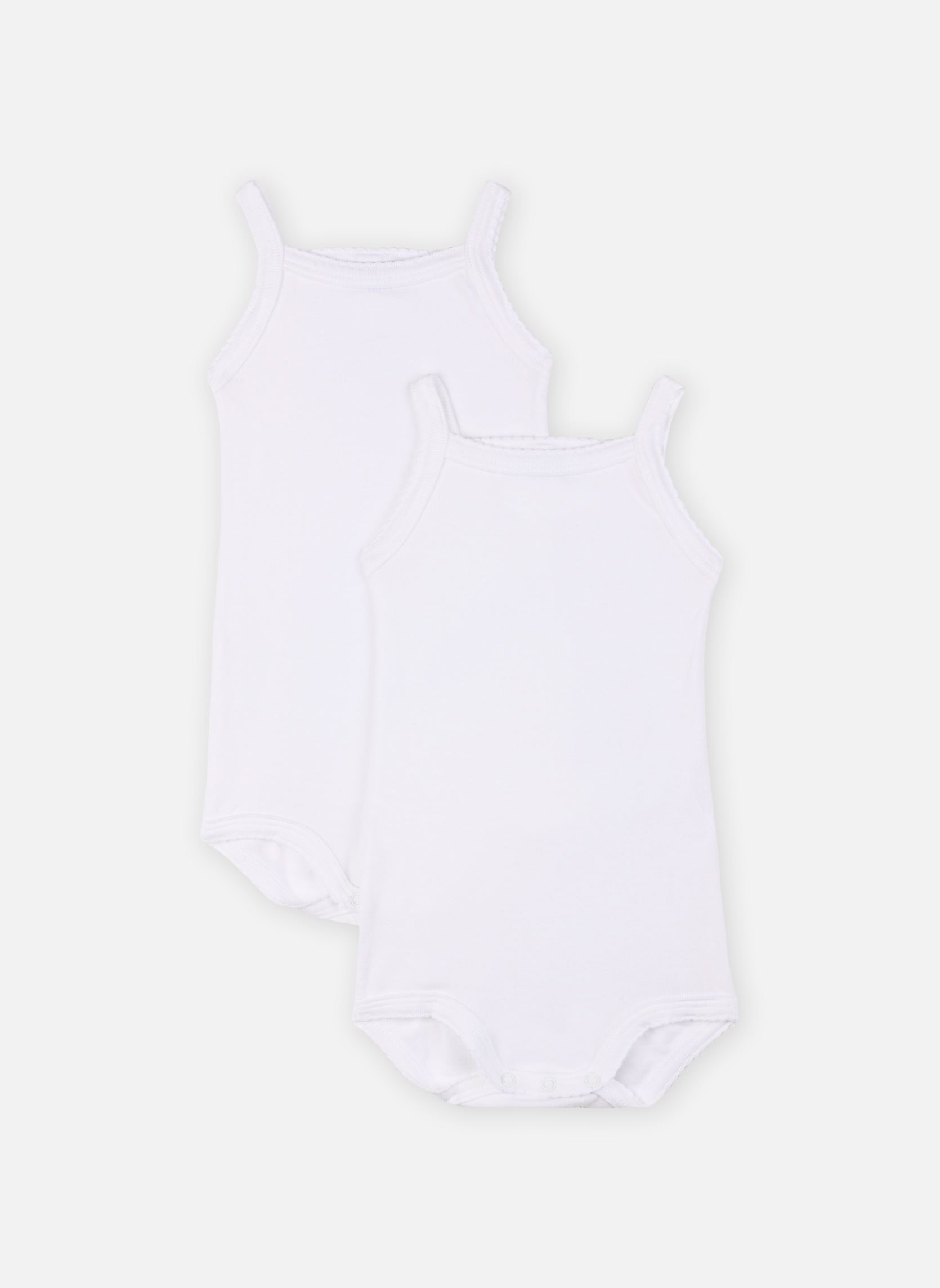 Vêtements Petit Bateau 2 Bodies A Bretelles pour Accessoires