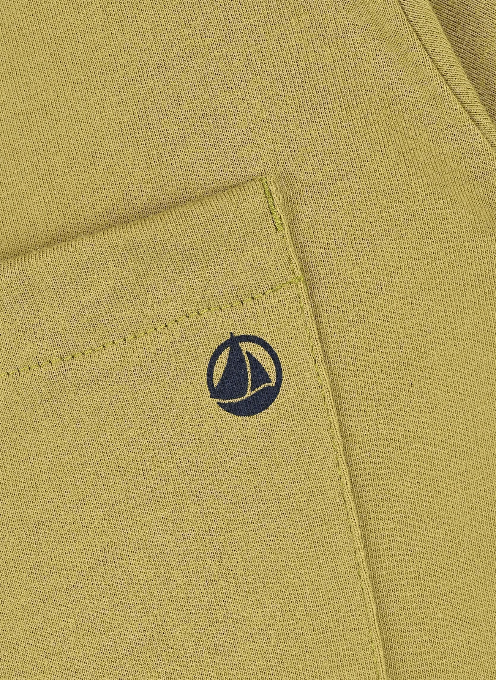 Tee-shirts Tee Shirt Francesco garçon vert Petit Bateau Tee-shirts Tee Shirt Francesco garçon vert MOSS
