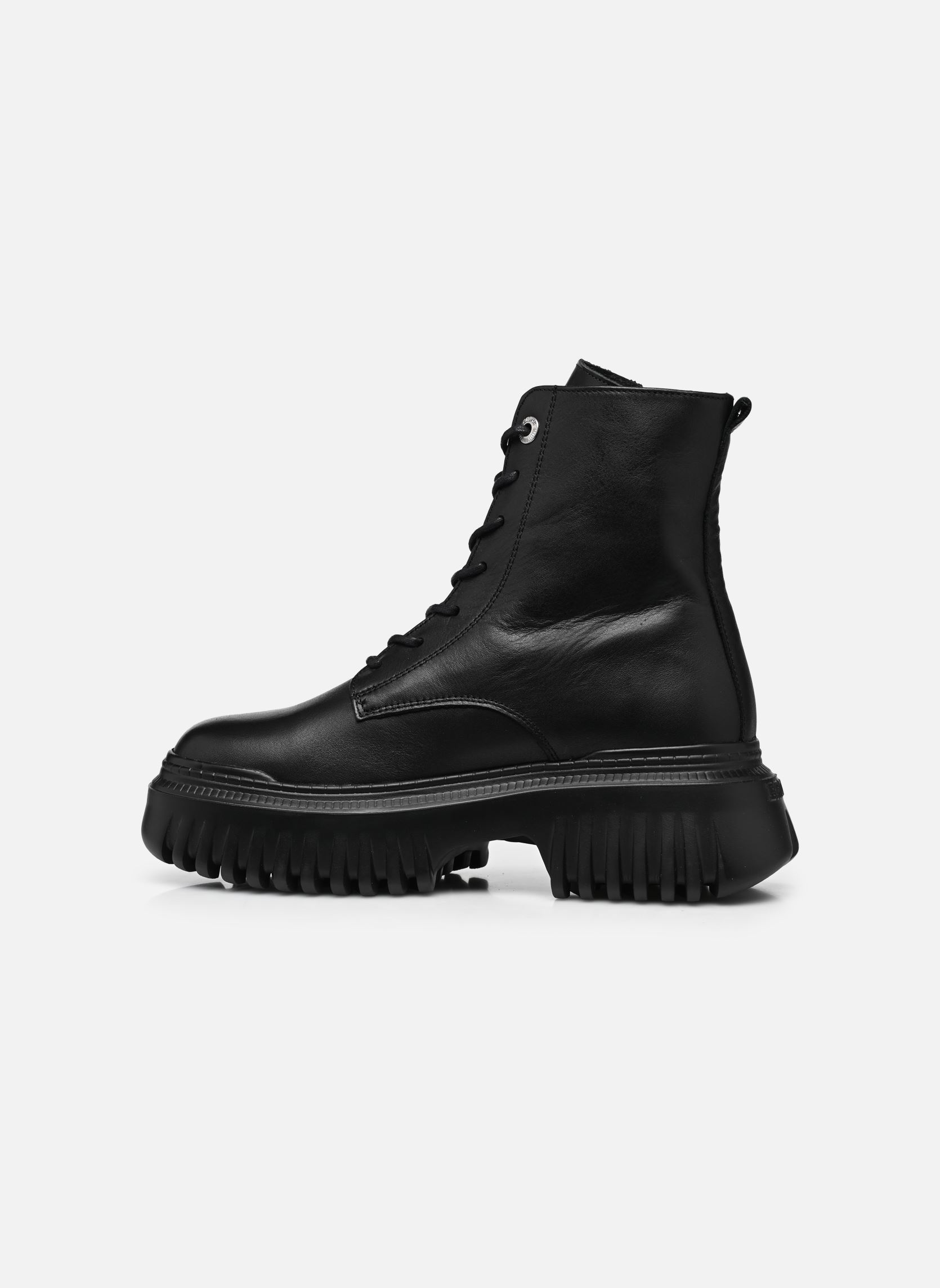 Bottines à lacets Mount-Ann 47447 femme noir Bronx Bottines à lacets Mount-Ann 47447 femme noir Black