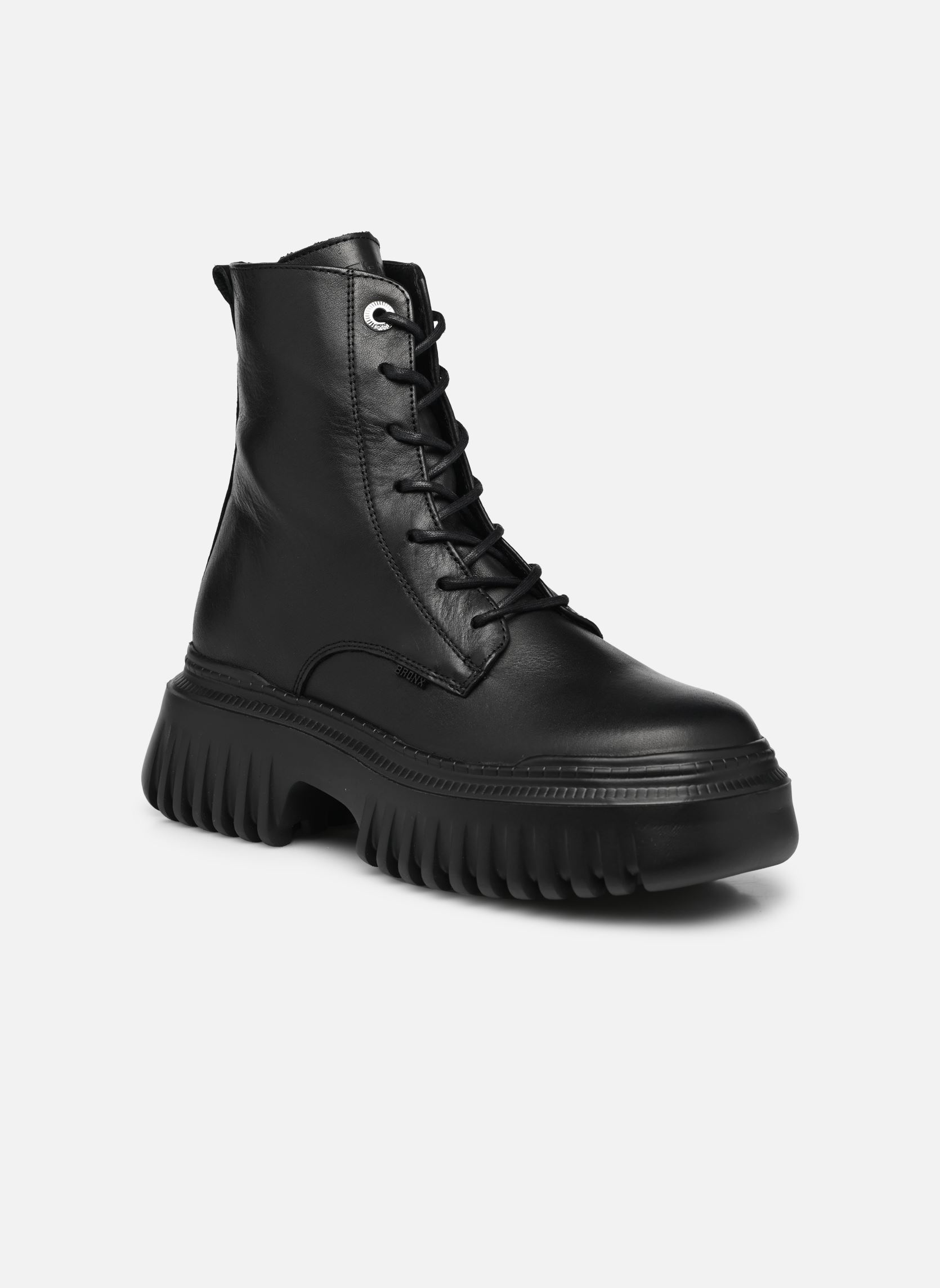 Bottines à lacets Mount-Ann 47447 femme noir Bronx Bottines à lacets Mount-Ann 47447 femme noir Black