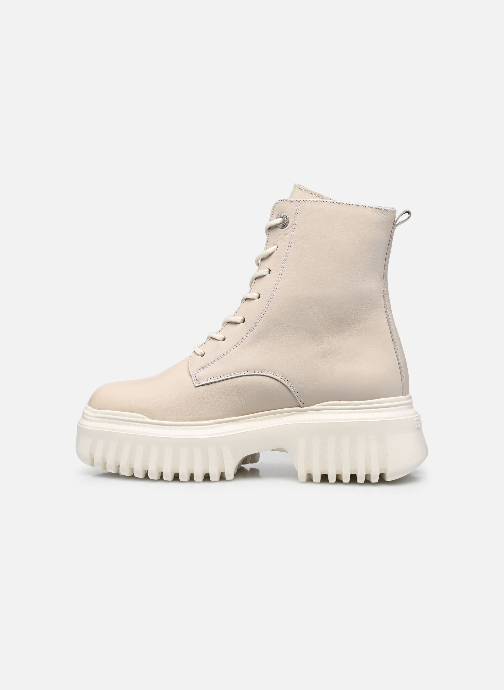 Stivaletti con lacci Mount-Ann 47447 donna bianco Bronx Stivaletti con lacci Mount-Ann 47447 donna bianco Off white