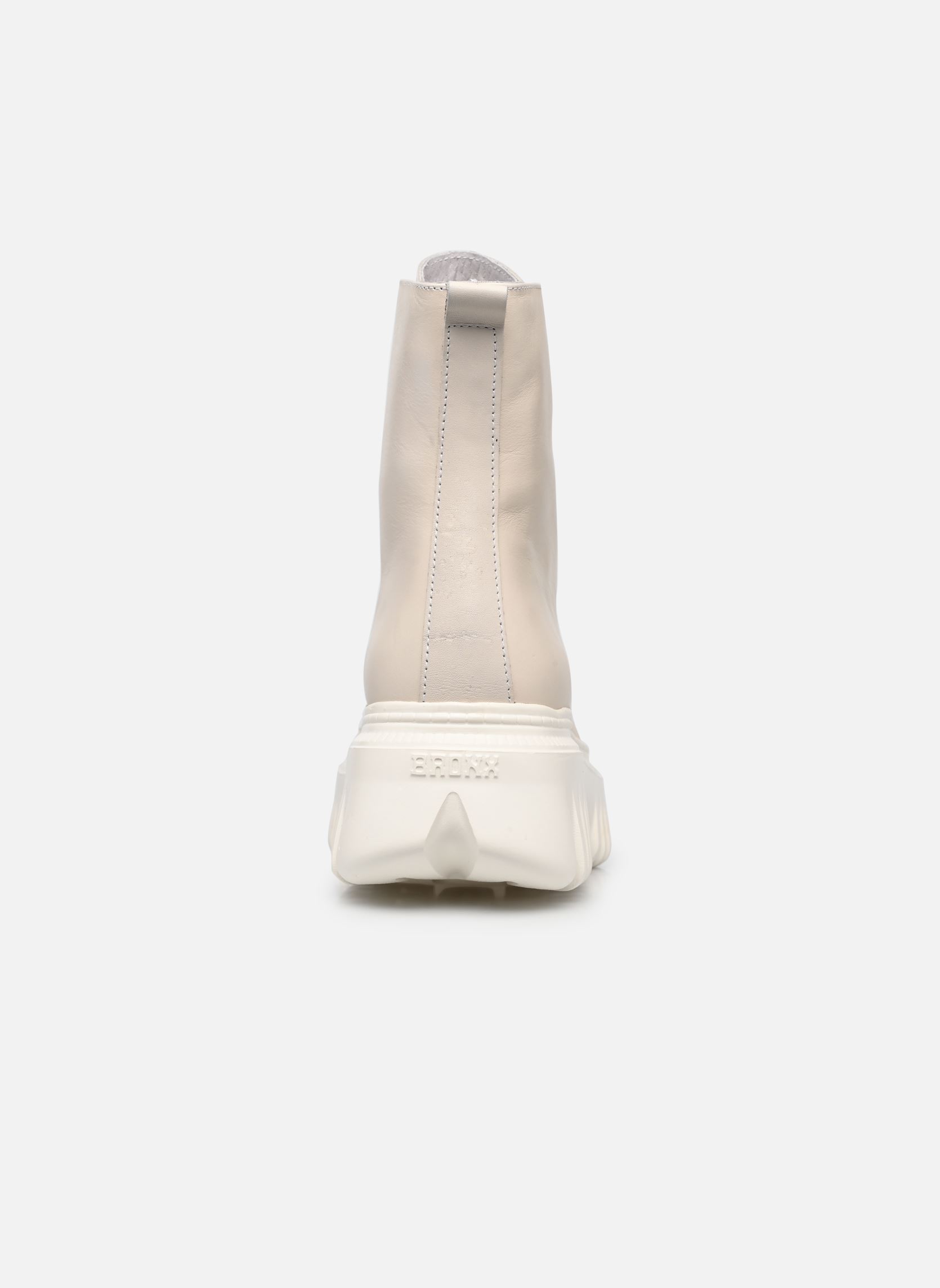 Stivaletti con lacci Mount-Ann 47447 donna bianco Bronx Stivaletti con lacci Mount-Ann 47447 donna bianco Off white