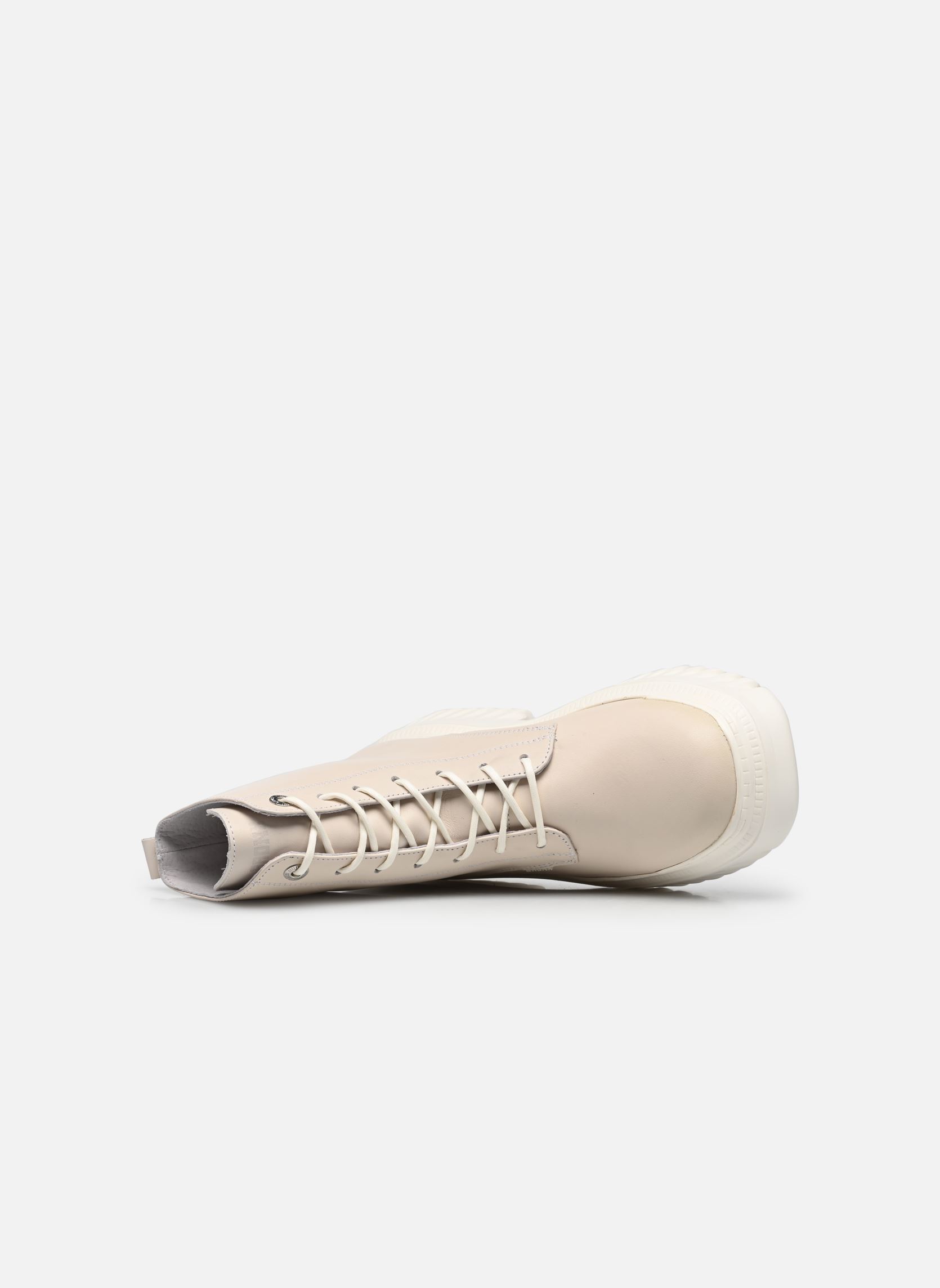 Stivaletti con lacci Mount-Ann 47447 donna bianco Bronx Stivaletti con lacci Mount-Ann 47447 donna bianco Off white