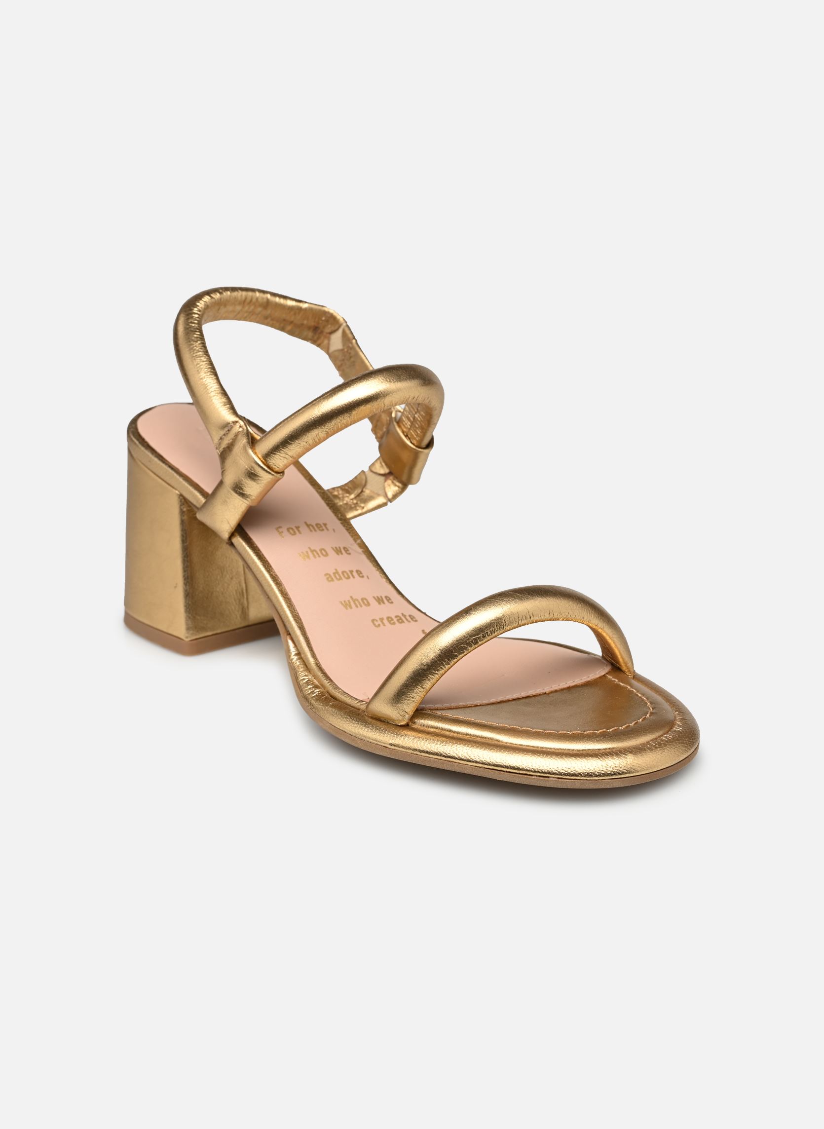 Sandalias New-Jagger 84963 mujer oro y bronce Bronx Sandalias New-Jagger 84963 mujer oro y bronce Gold