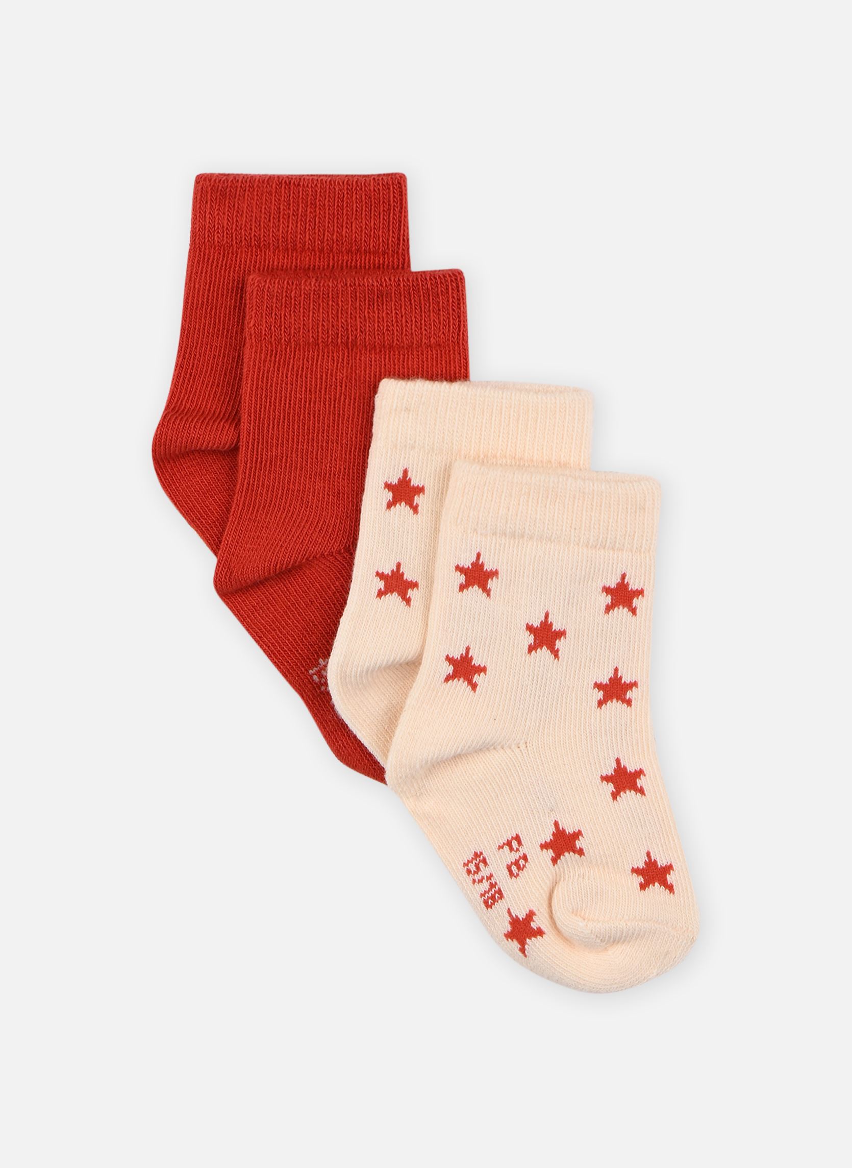 Socken 2 Paires Chaussettes A06S201 jungen weiß Petit Bateau Socken 2 Paires Chaussettes A06S201 jungen weiß Blanc