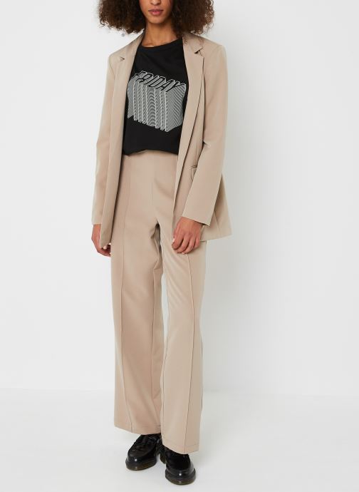 Pieces PCBOZZY - Broek - sky captain/donkerblauw