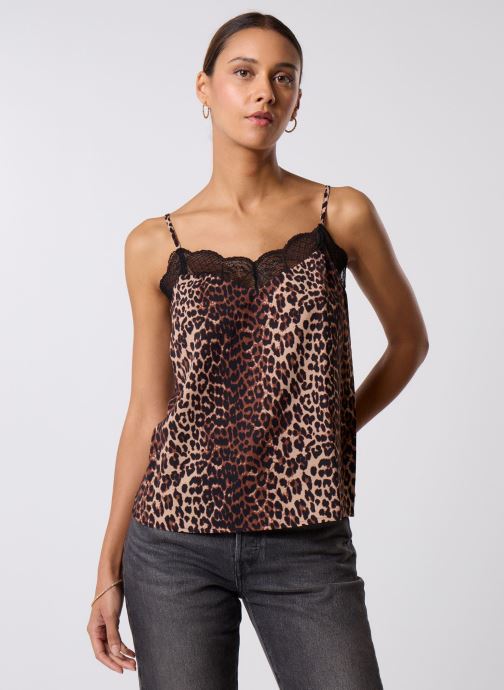Pieces Tops PCTIFFANY STRAP LACE TOP NOOS BC damen schwarz