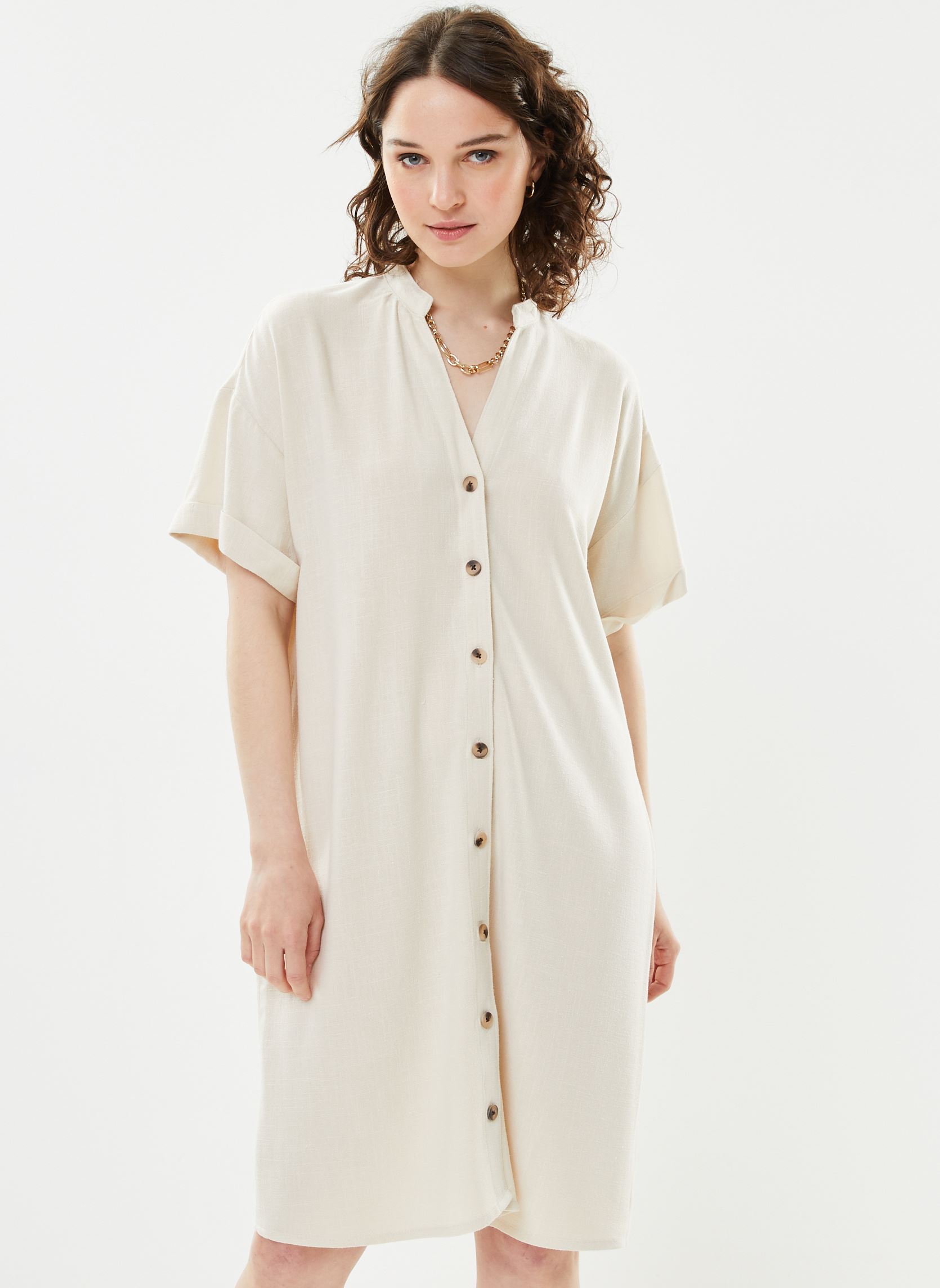 PIECES Camicia Donna – Moderna, Resistente E Con Dettagli Di Marca, Dal Design Danese - 2