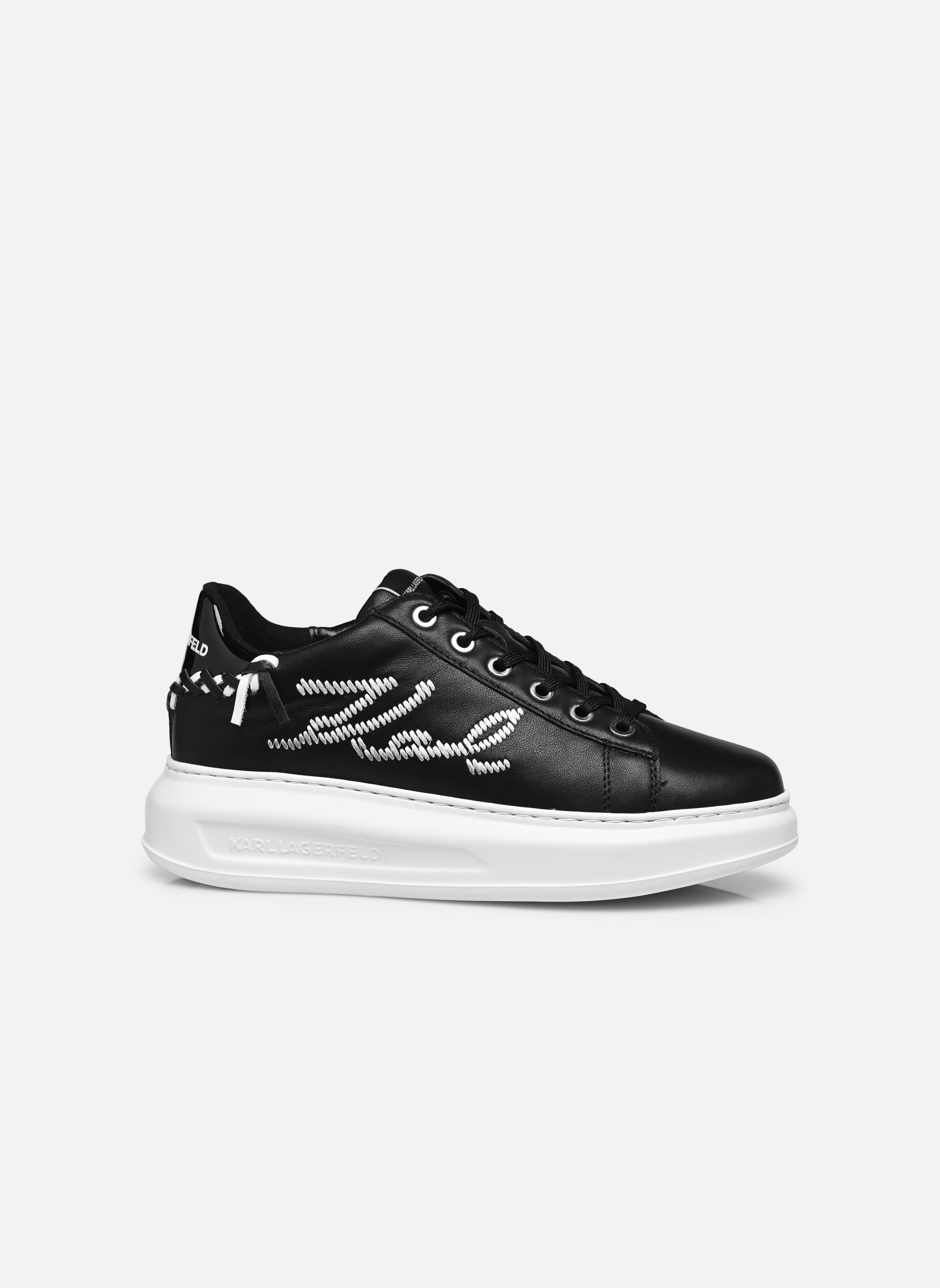 Zapatillas bajas Kapri Whipstitch Lo Lace mujer negro Karl Lagerfeld Zapatillas bajas Kapri Whipstitch Lo Lace mujer negro Black Lthr
