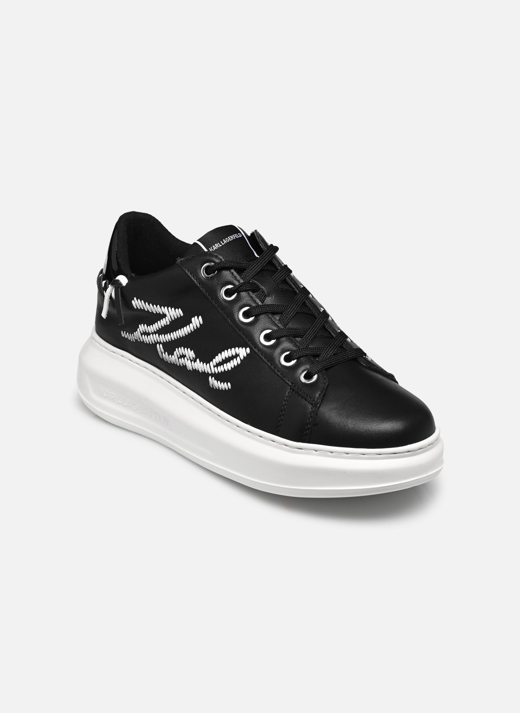 Zapatillas bajas Kapri Whipstitch Lo Lace mujer negro Karl Lagerfeld Zapatillas bajas Kapri Whipstitch Lo Lace mujer negro Black Lthr
