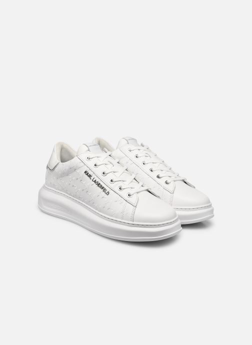 Karl Lagerfeld Kapri Mens Monogram Emboss Lo (weiß) - Sneaker bei 