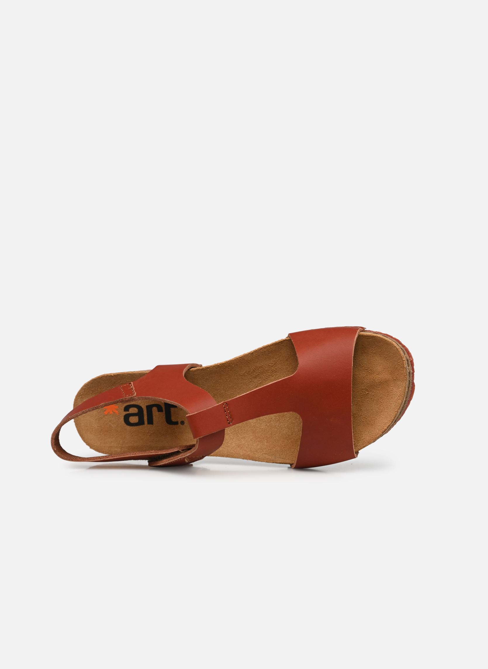 Sandales Creta 302 femme rouge Art Sandales Creta 302 femme rouge CALDERA