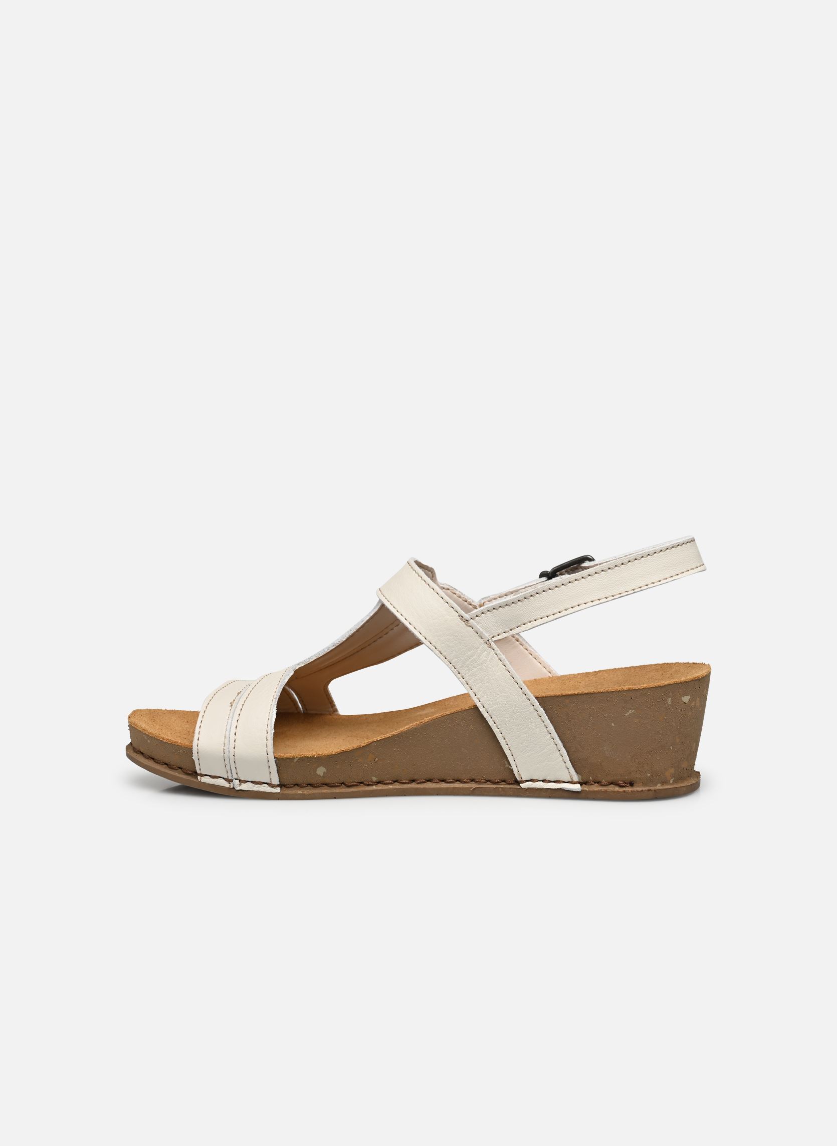 Sandales compensées et plateformes I live 1932 femme blanc Art Sandales compensées et plateformes I live 1932 femme blanc Cream 2