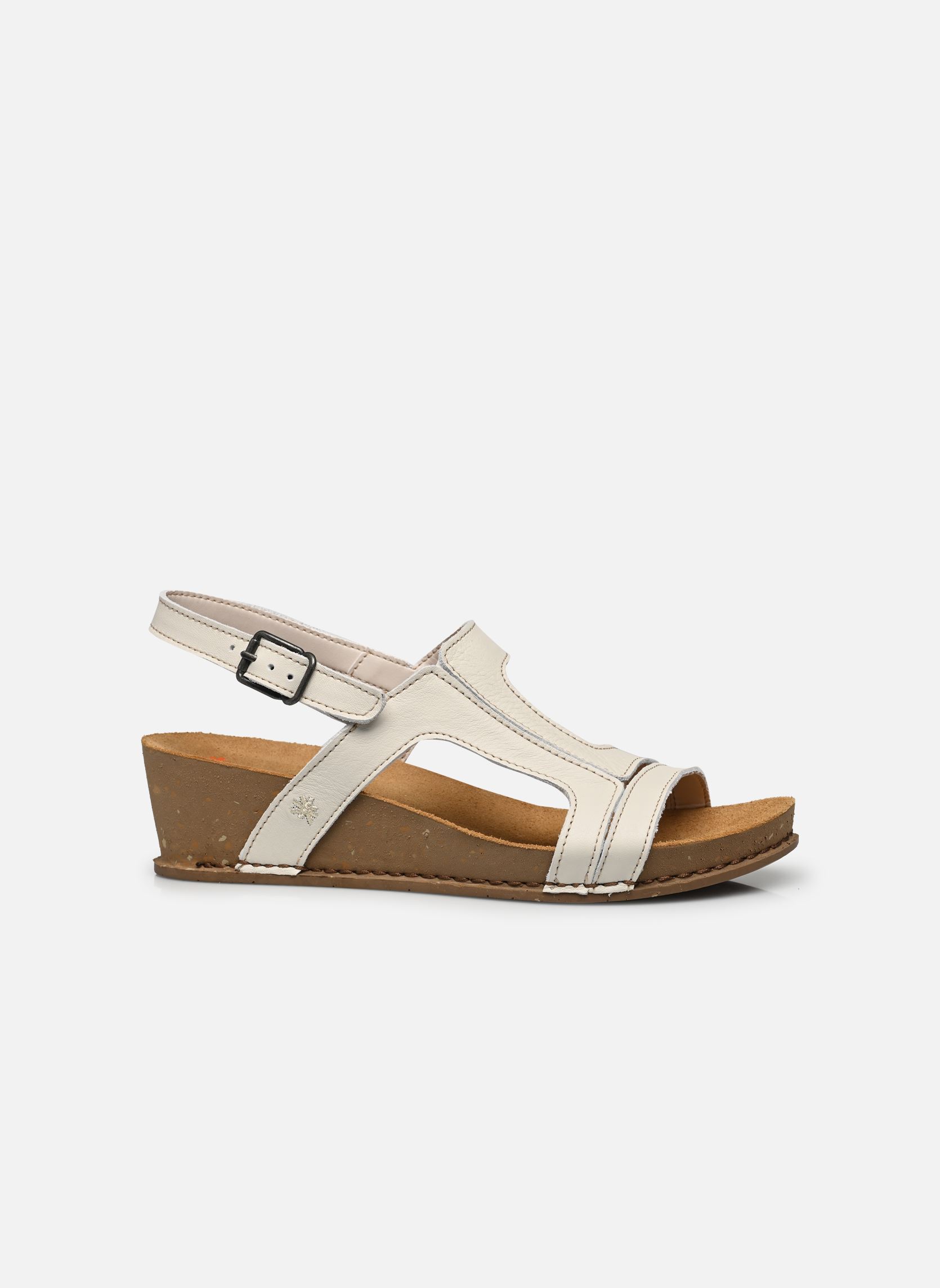 Sandales compensées et plateformes I live 1932 femme blanc Art Sandales compensées et plateformes I live 1932 femme blanc Cream 2