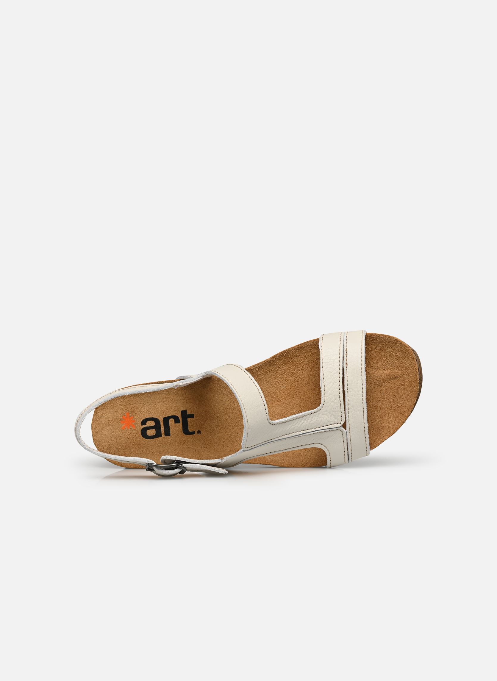 Sandales compensées et plateformes I live 1932 femme blanc Art Sandales compensées et plateformes I live 1932 femme blanc Cream 2