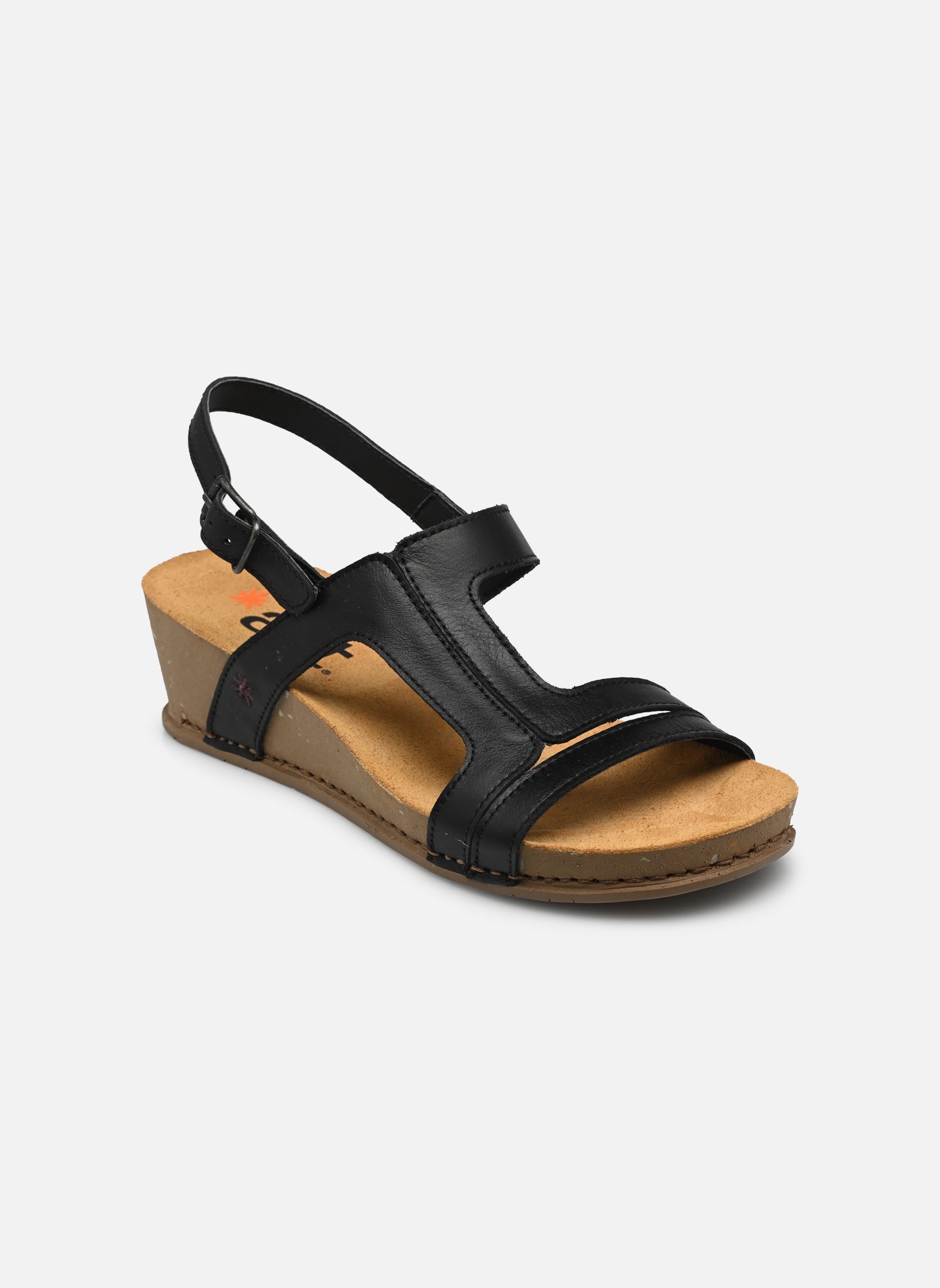 Sandali con zeppa e plateau I live 1932 donna nero Art Sandali con zeppa e plateau I live 1932 donna nero Black 2
