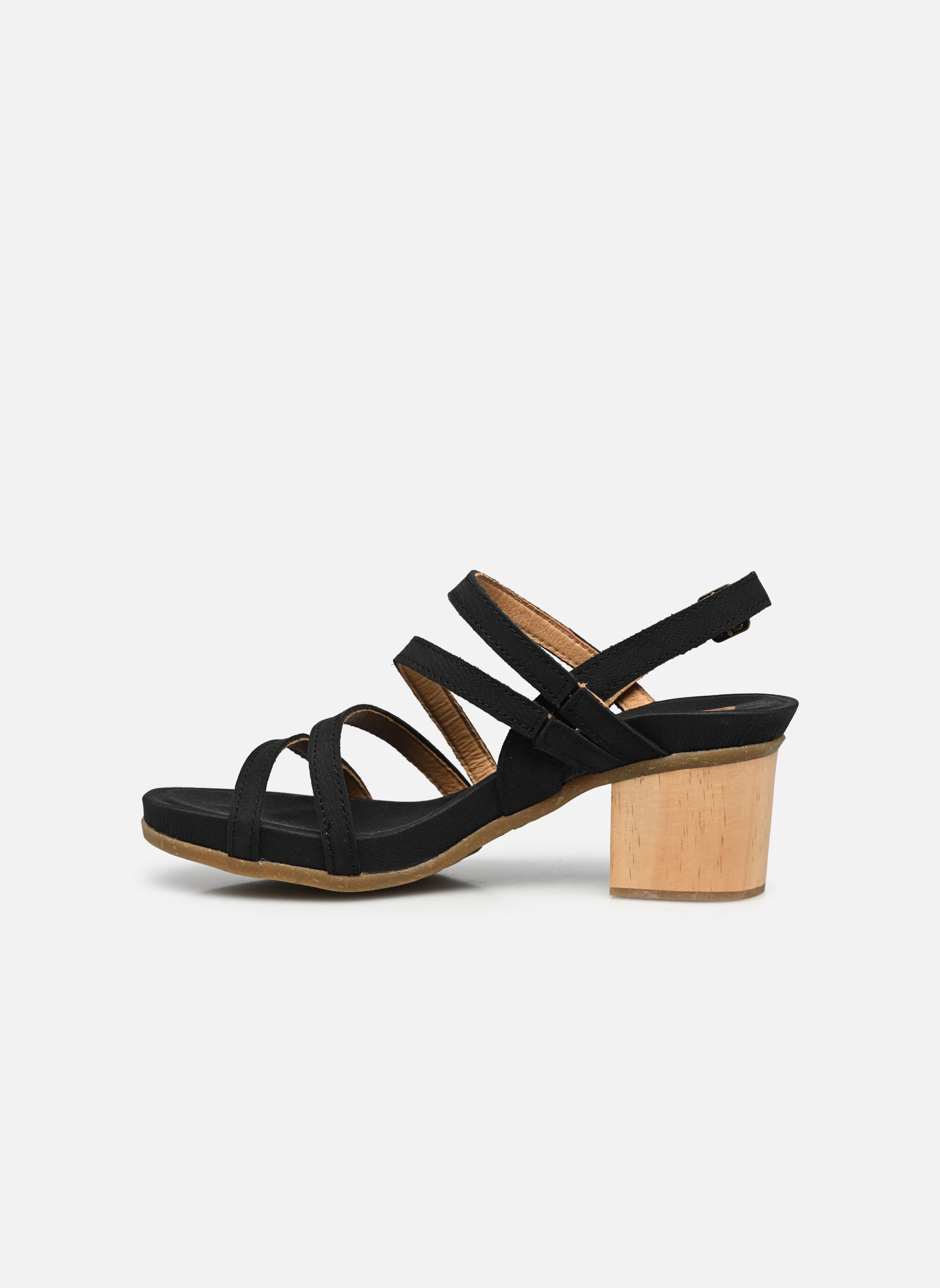 Sandales compensées et plateformes Deba N5565 femme noir El Naturalista Sandales compensées et plateformes Deba N5565 femme noir BLACK