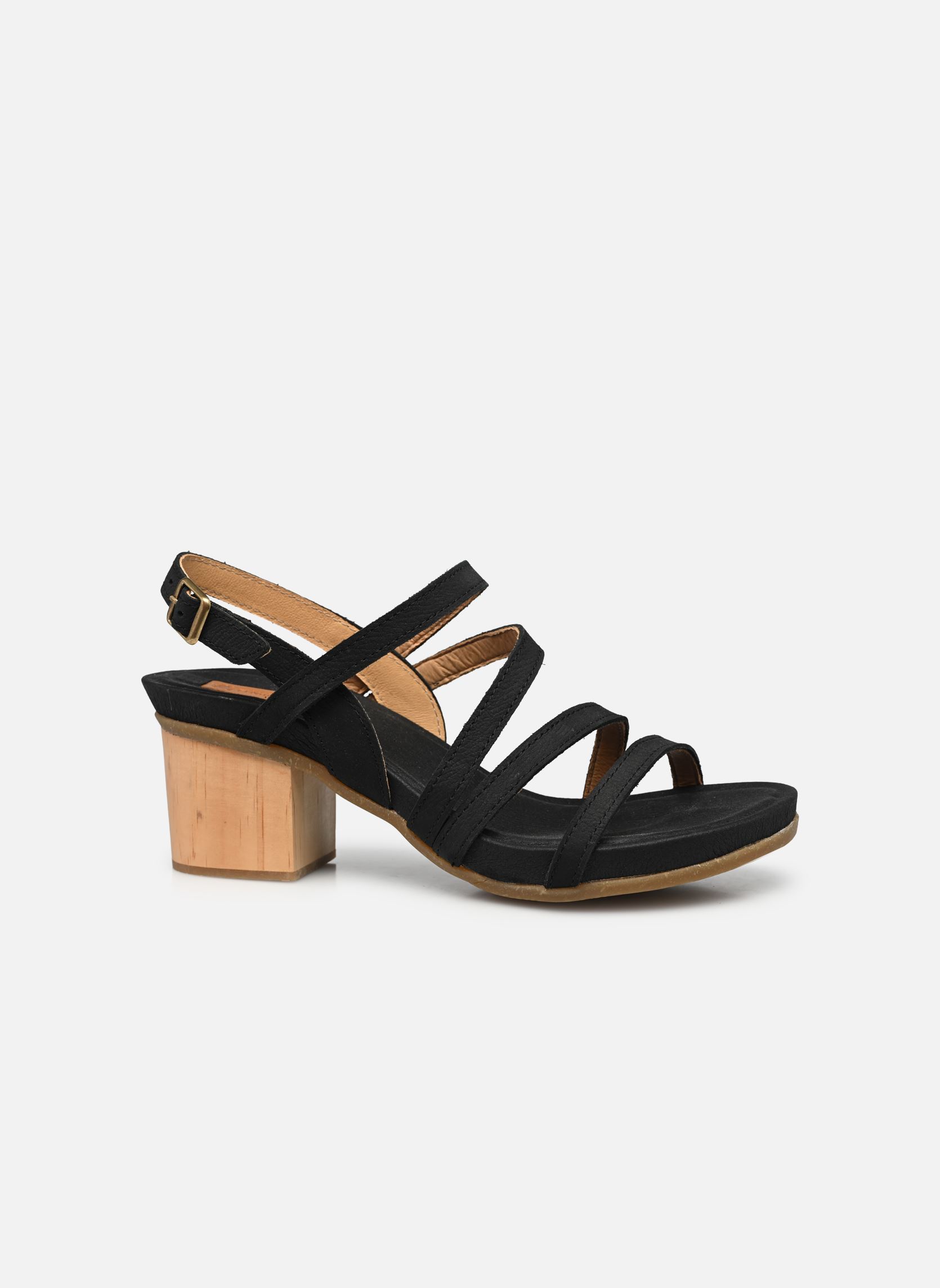 Sandales compensées et plateformes Deba N5565 femme noir El Naturalista Sandales compensées et plateformes Deba N5565 femme noir BLACK
