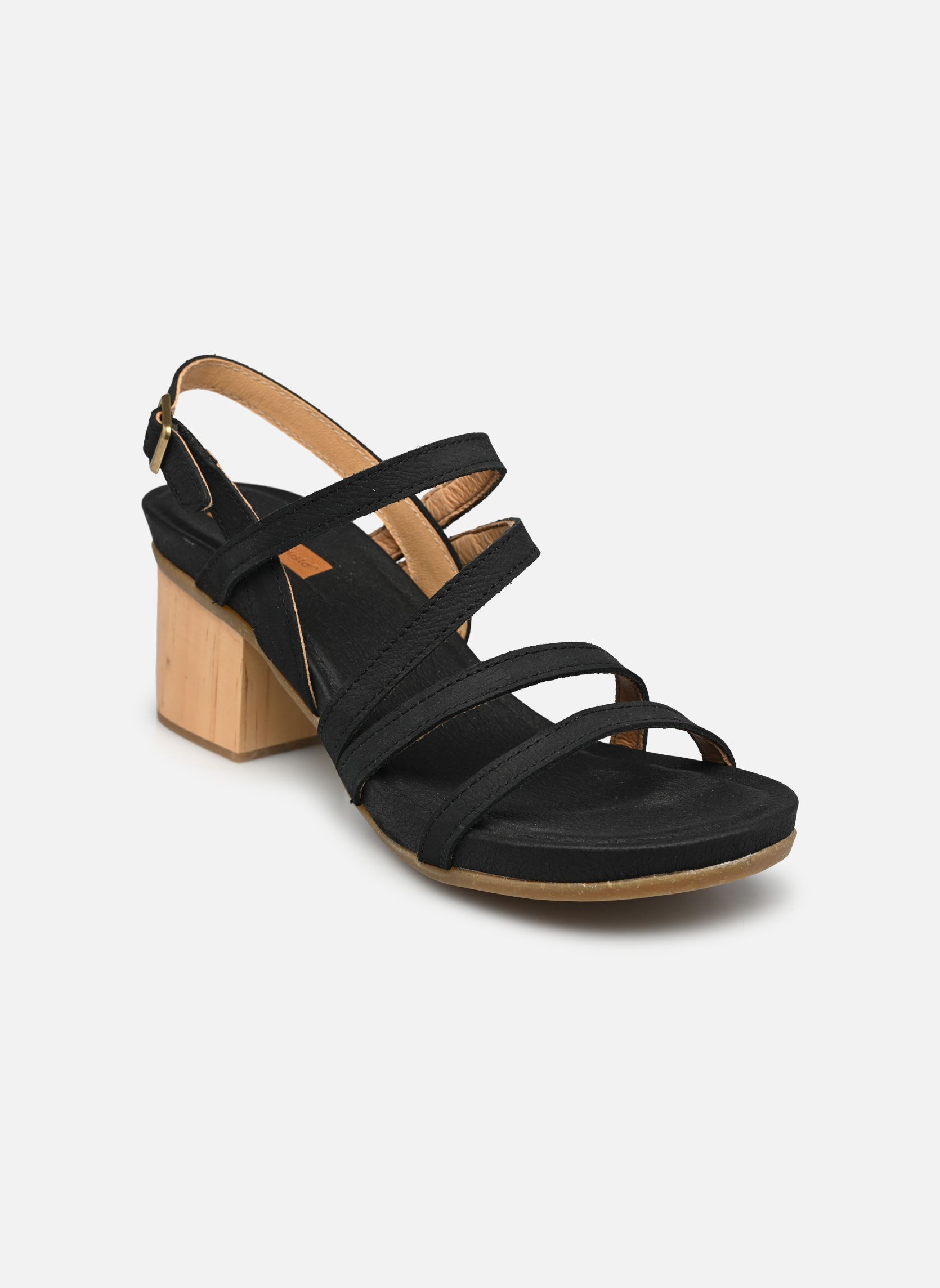 Sandales compensées et plateformes Deba N5565 femme noir El Naturalista Sandales compensées et plateformes Deba N5565 femme noir BLACK