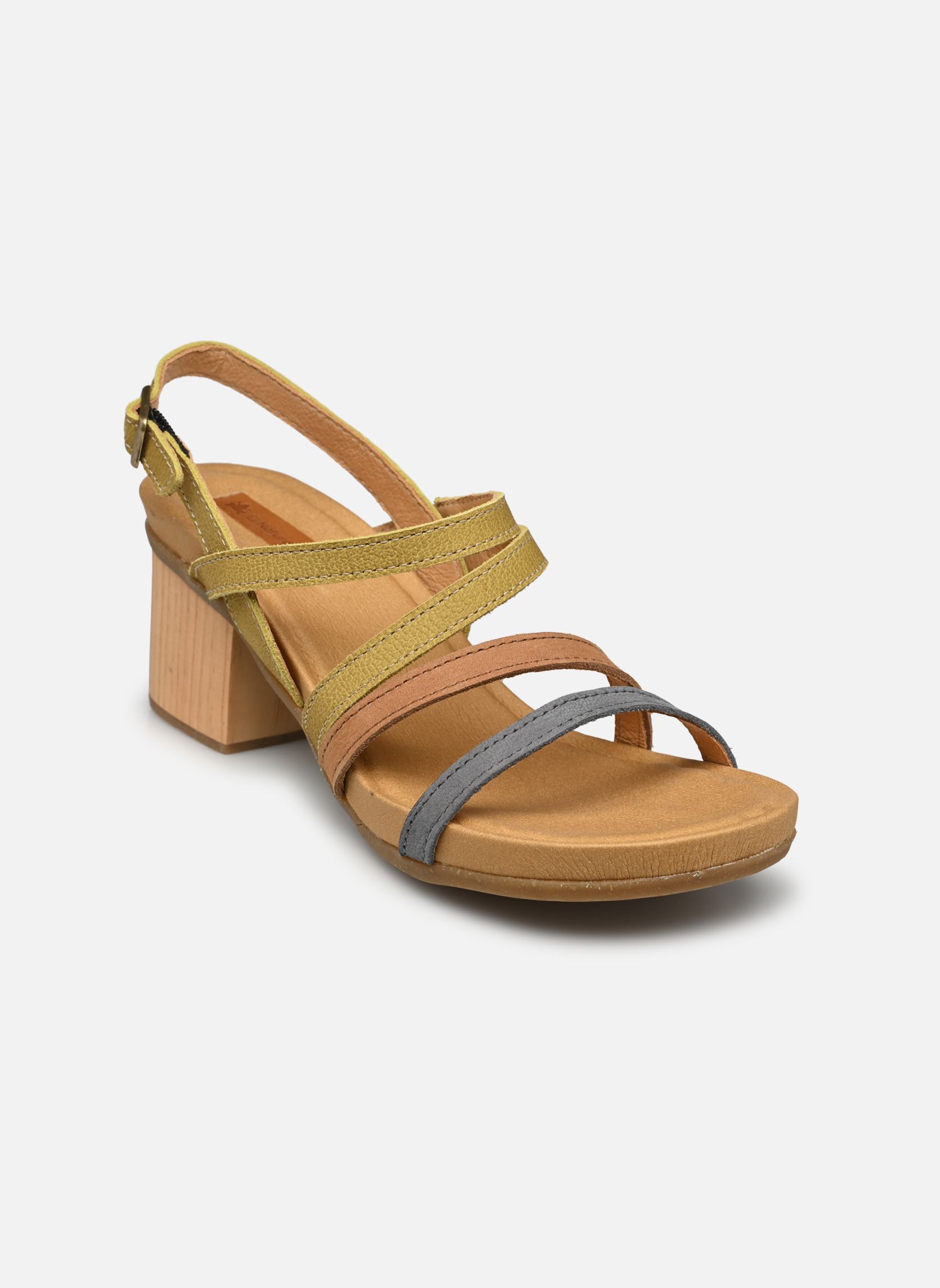 Sandales compensées et plateformes Deba N5565 femme vert El Naturalista Sandales compensées et plateformes Deba N5565 femme vert MULTI HERBAL