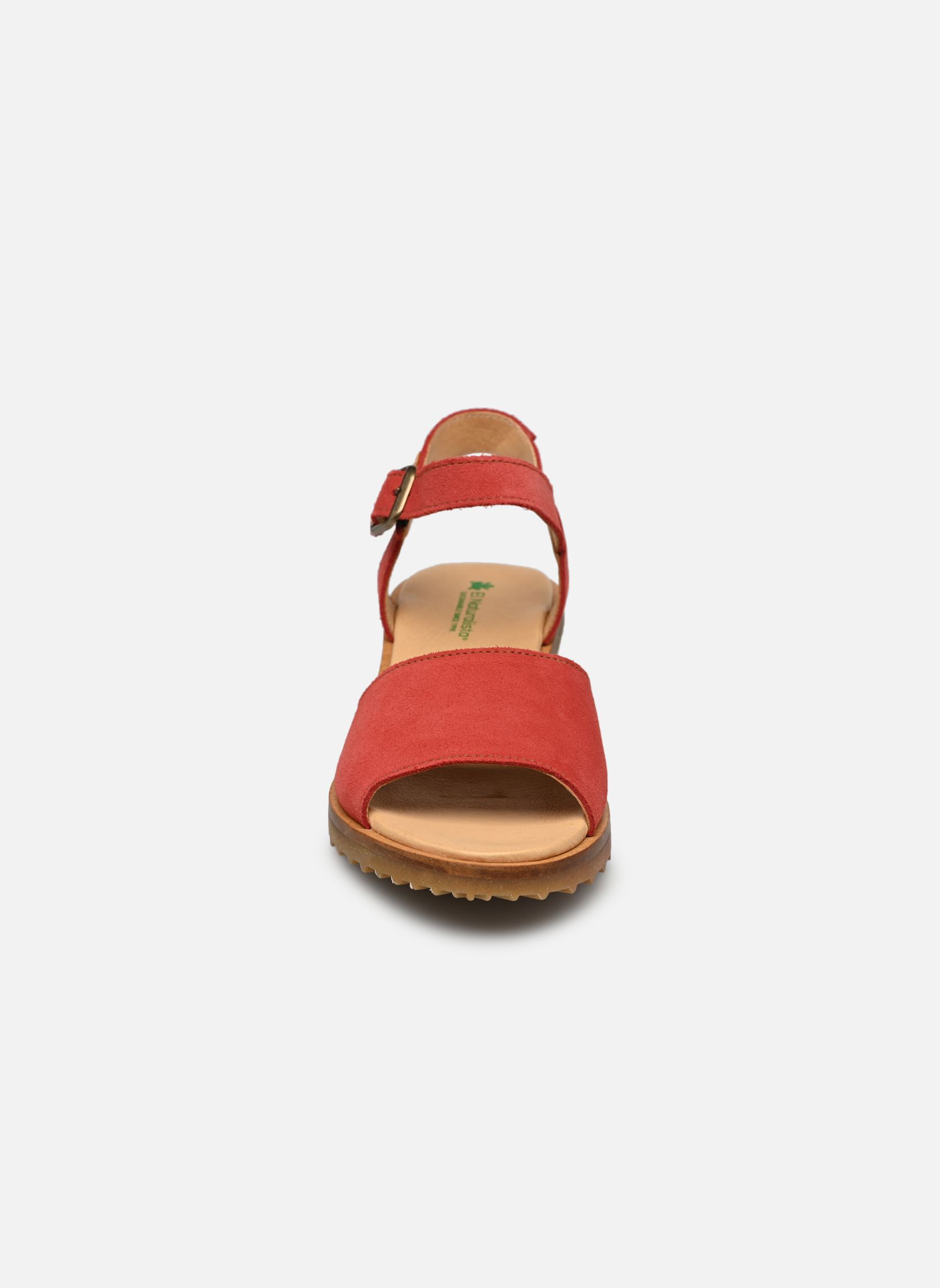 Sandales compensées et plateformes Sabal N5801 femme rouge El Naturalista Sandales compensées et plateformes Sabal N5801 femme rouge TIBET