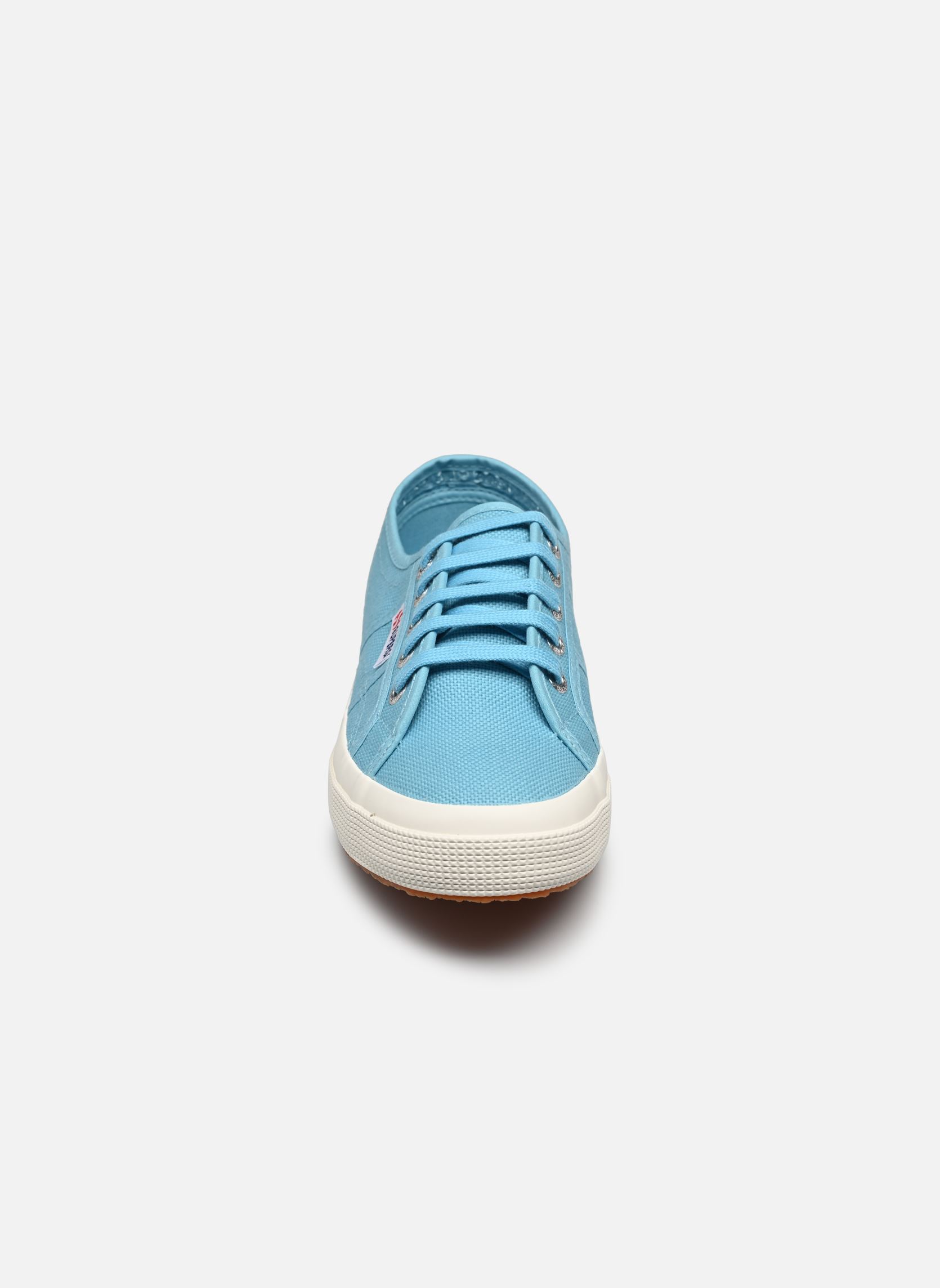 Print sneakers 2750-COTU CLASSIC W dames blauw Superga Print sneakers 2750-COTU CLASSIC W dames blauw BLUE LT DUSTY FAVORIO