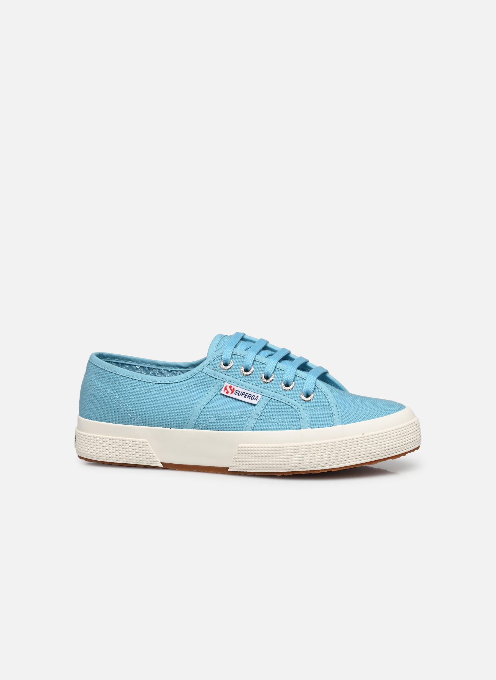 Print sneakers 2750-COTU CLASSIC W dames blauw Superga Print sneakers 2750-COTU CLASSIC W dames blauw BLUE LT DUSTY FAVORIO