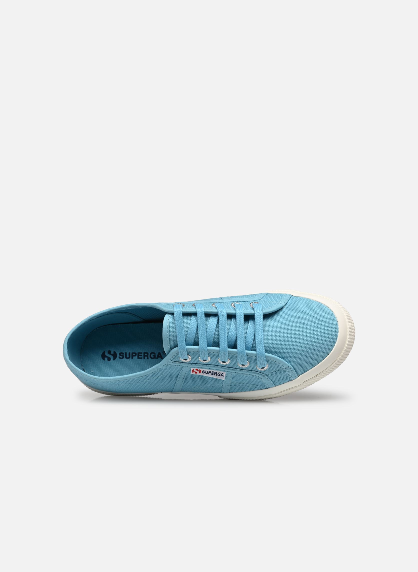 Print sneakers 2750-COTU CLASSIC W dames blauw Superga Print sneakers 2750-COTU CLASSIC W dames blauw BLUE LT DUSTY FAVORIO
