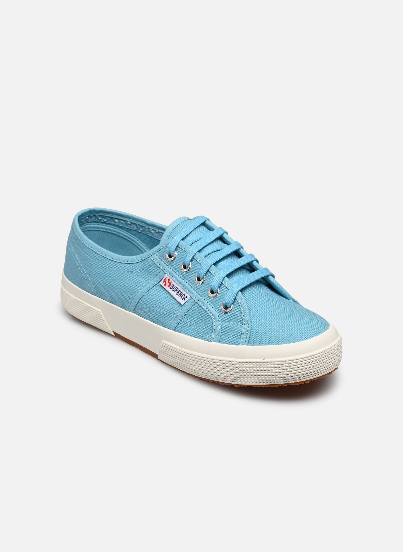 Print sneakers 2750-COTU CLASSIC W dames blauw Superga Print sneakers 2750-COTU CLASSIC W dames blauw BLUE LT DUSTY FAVORIO