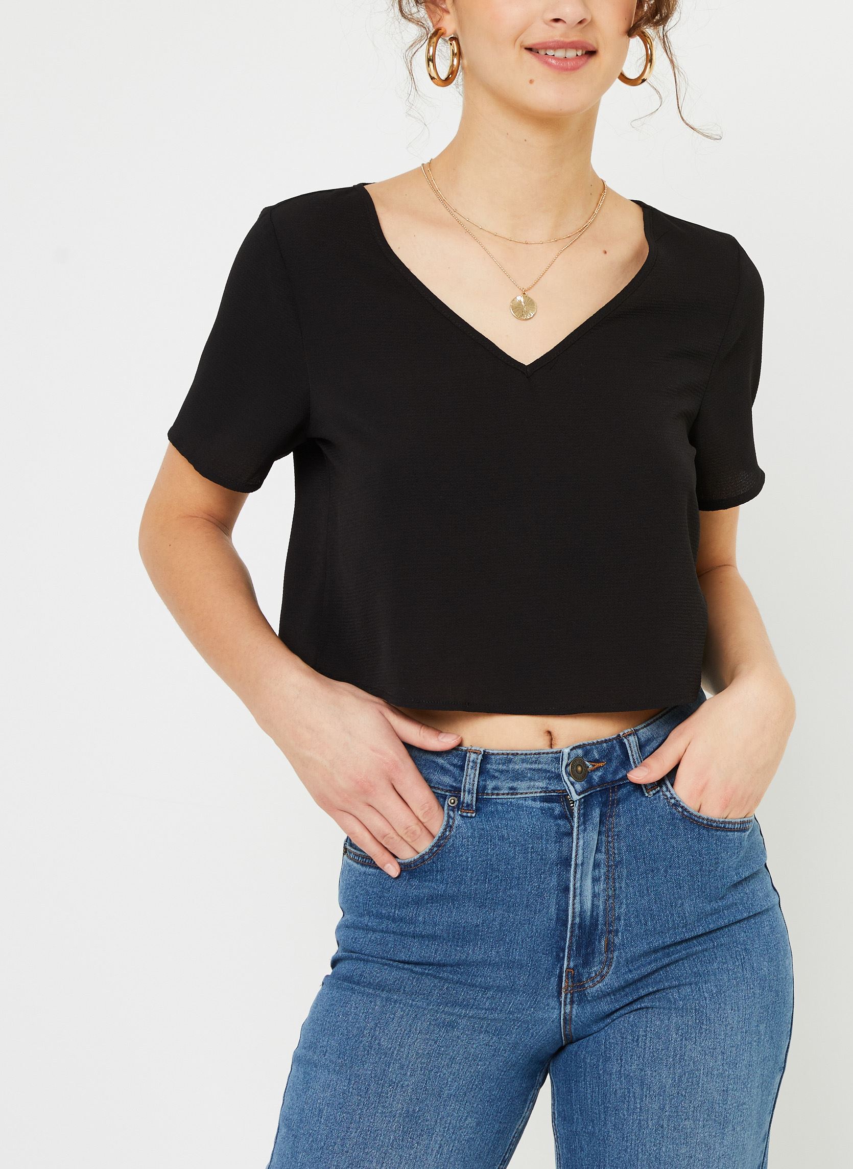 Noisy May regular fit cap sleeve t-shirt in black | ASOS Noisy May regular fit cap sleeve t-shirt in black | ASOS