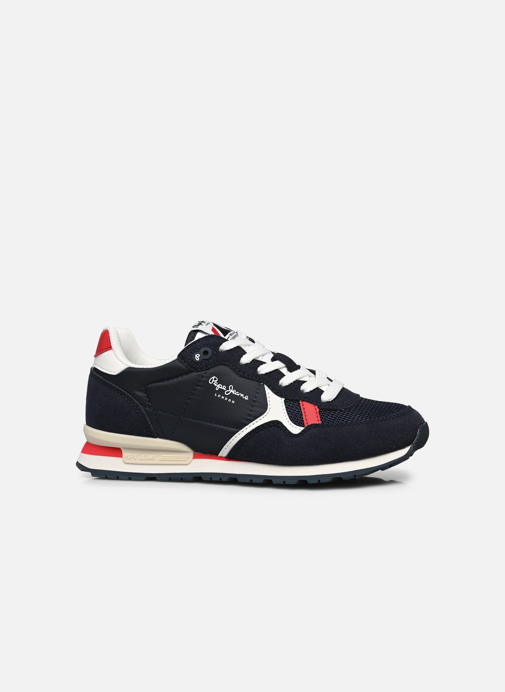 Sneakers basse BRIT BOY HERITAGE bambino blu Pepe jeans Sneakers basse BRIT BOY HERITAGE bambino blu Navy