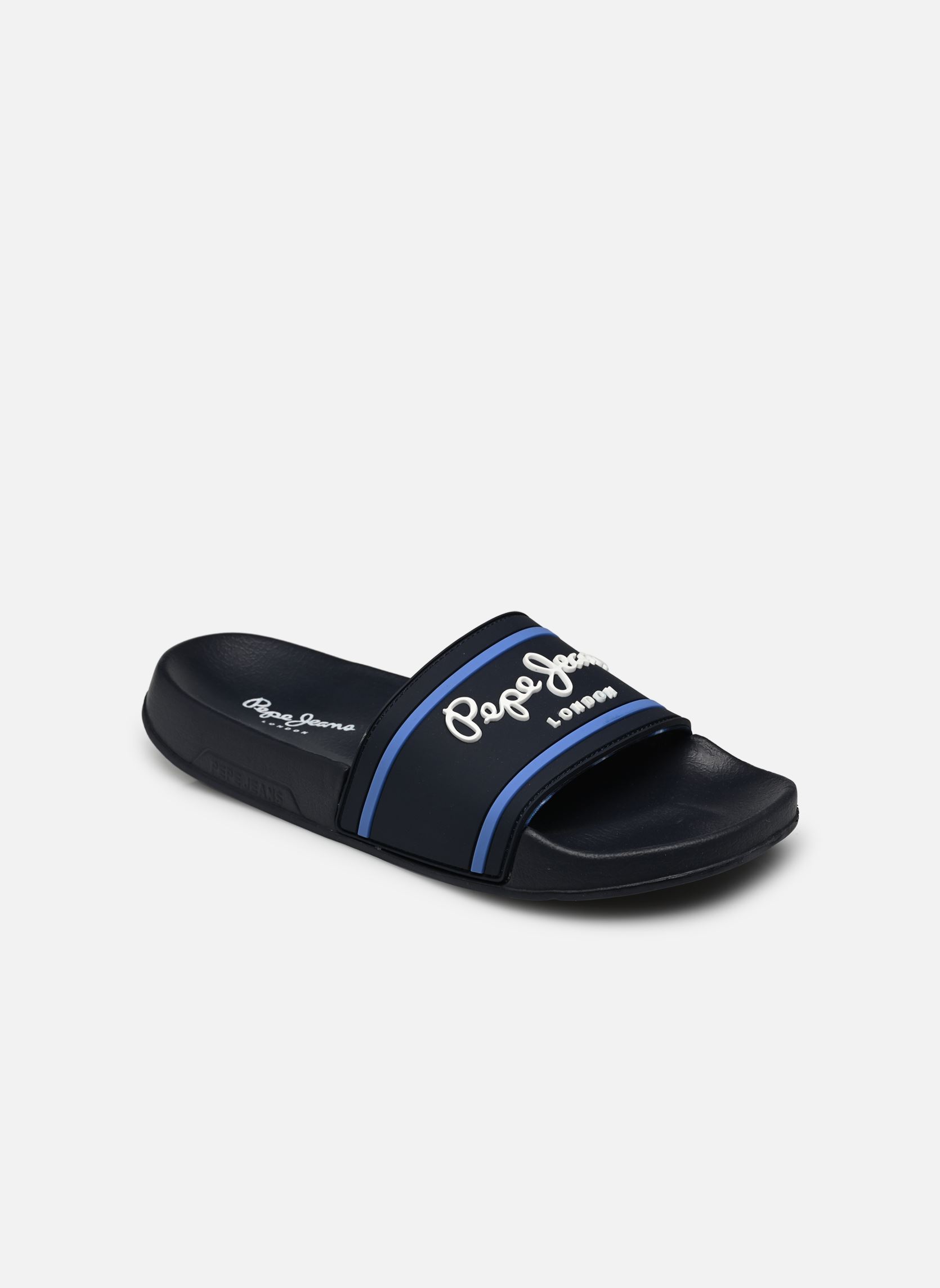 Sandali SLIDER BOYS LOGO bambino blu Pepe jeans Sandali SLIDER BOYS LOGO bambino blu Navy