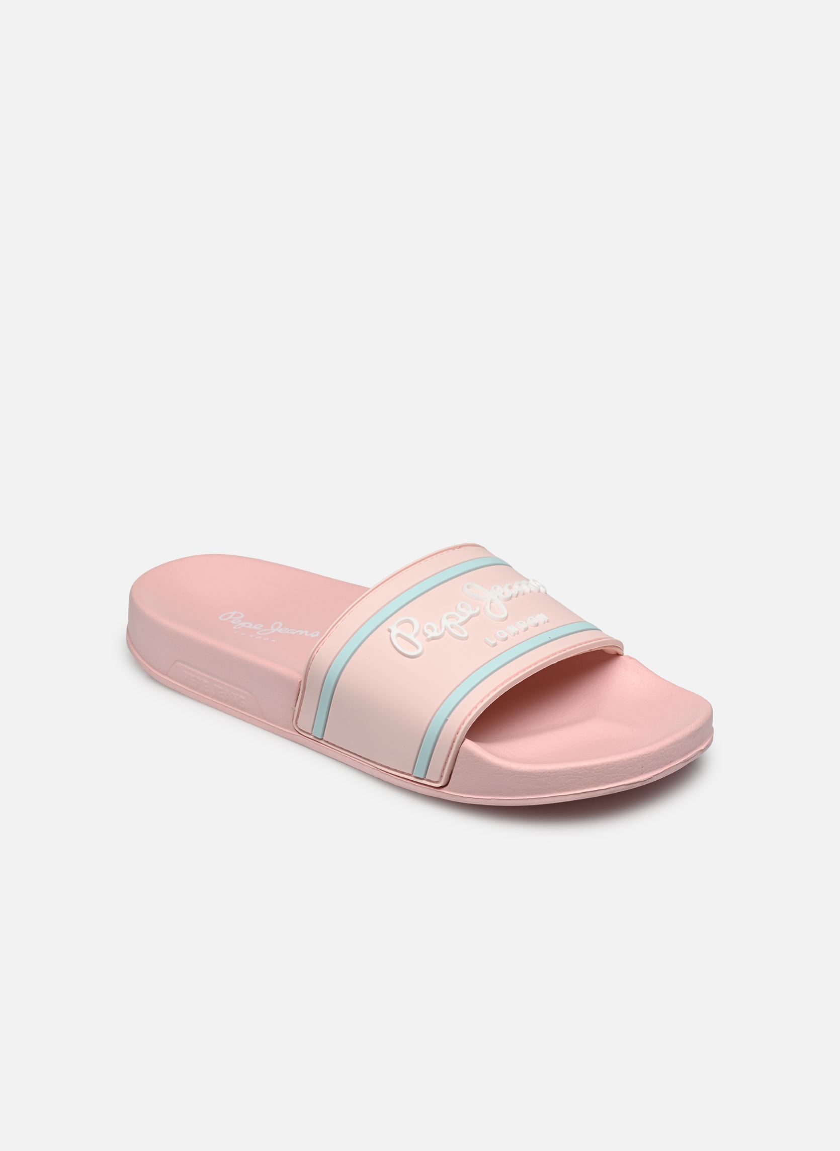 Sandalen SLIDER LOGO G mädchen rosa Pepe jeans Sandalen SLIDER LOGO G mädchen rosa Light Pink