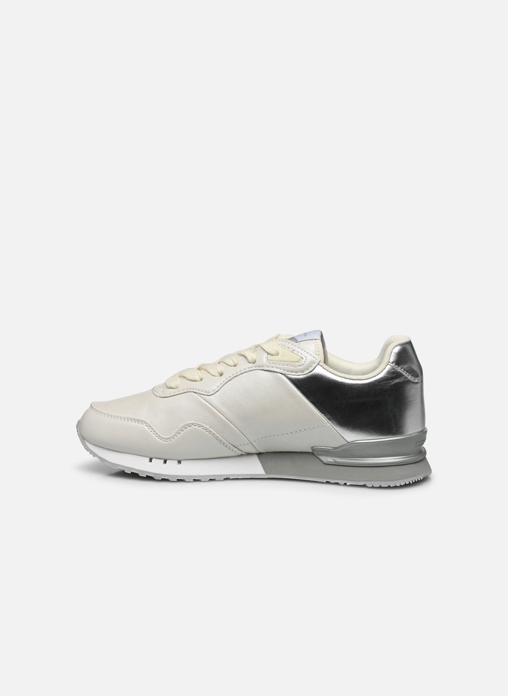 Sneakers basse LONDON W PART donna bianco Pepe jeans Sneakers basse LONDON W PART donna bianco Factory White